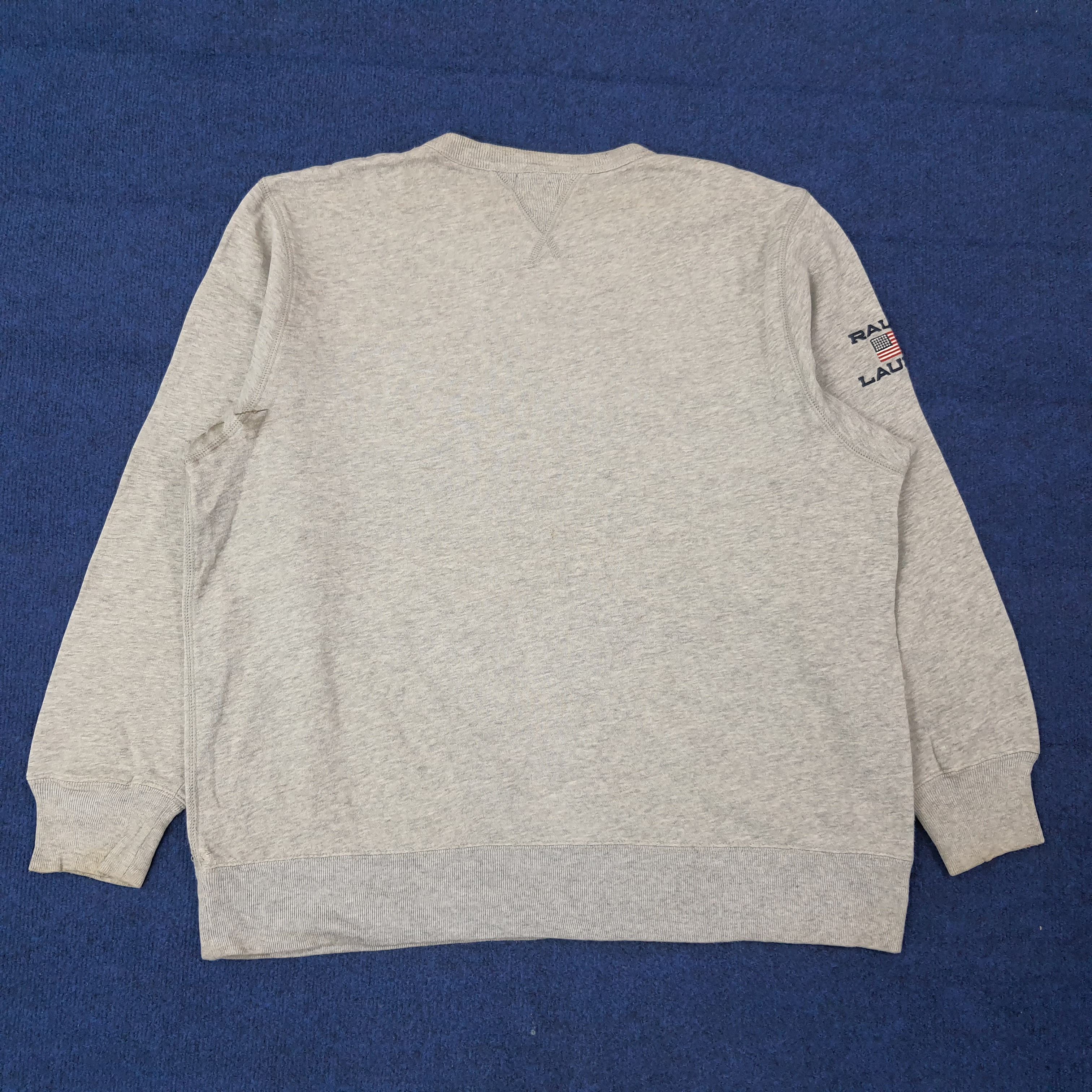 Polo Ralph Lauren Vintage Polo Jeans Ralph Lauren Company Sweatshirt C266N9 Size US XL / EU 56 / 4 - 4 Thumbnail
