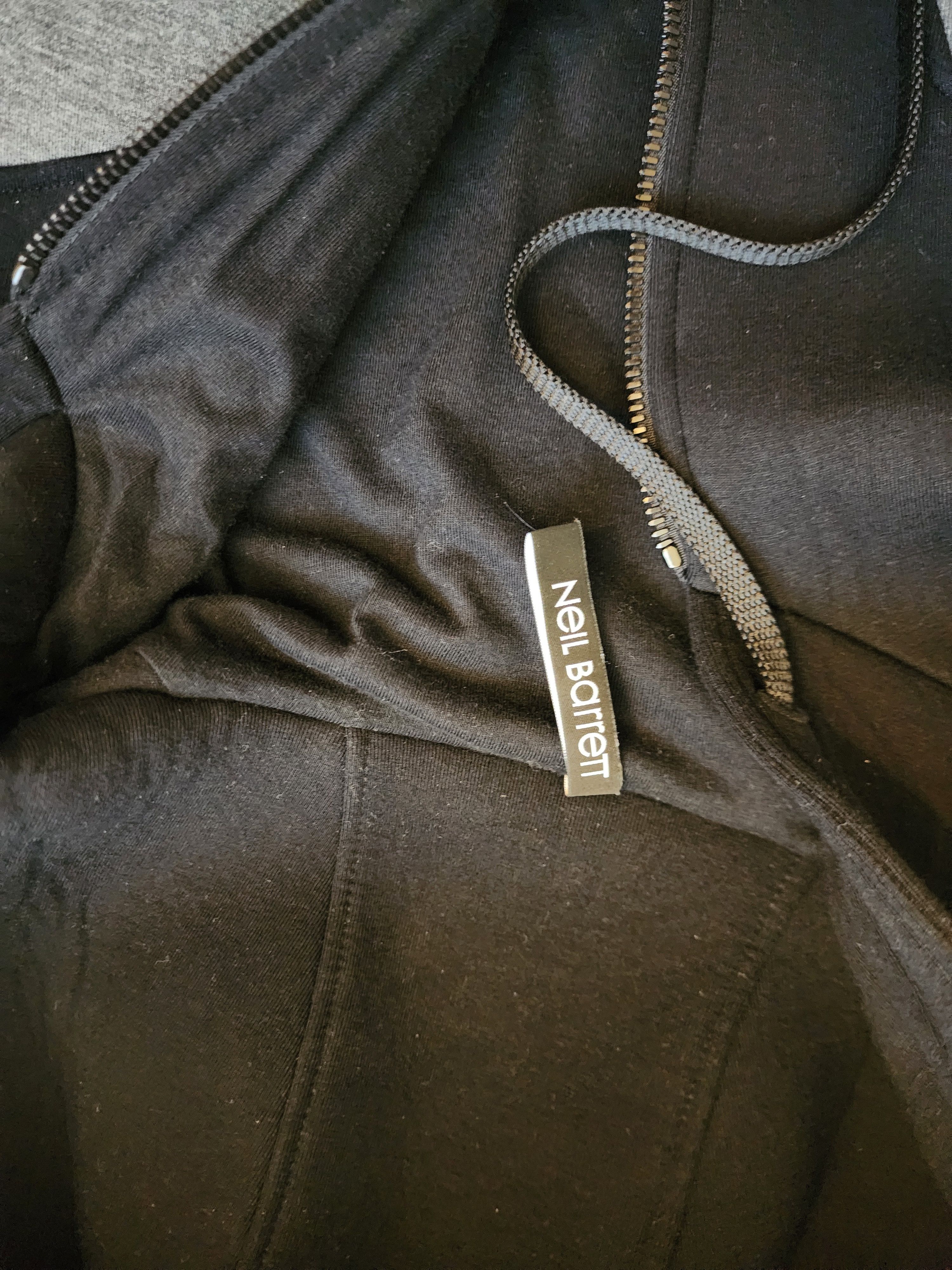 Neil Barrett NEIL BARRETT MODERNIST NEOPRENE HOODIE SIZE SMALL Size US S / EU 44-46 / 1 - 5 Thumbnail