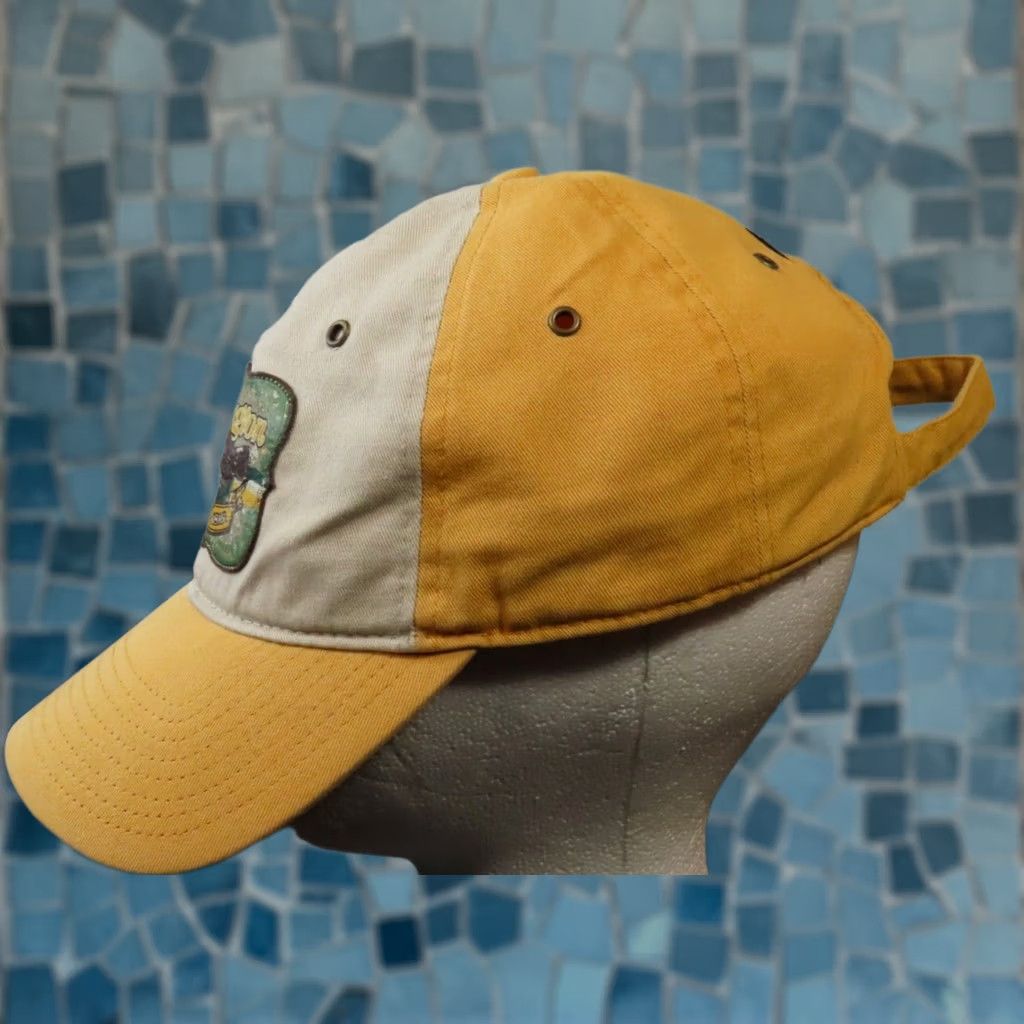 Vintage Signatures Official Adjustable Yellow & White Turkey Hat Unisex Adults One Size Baseball Cap Hunting Style Size ONE SIZE - 1 Thumbnail