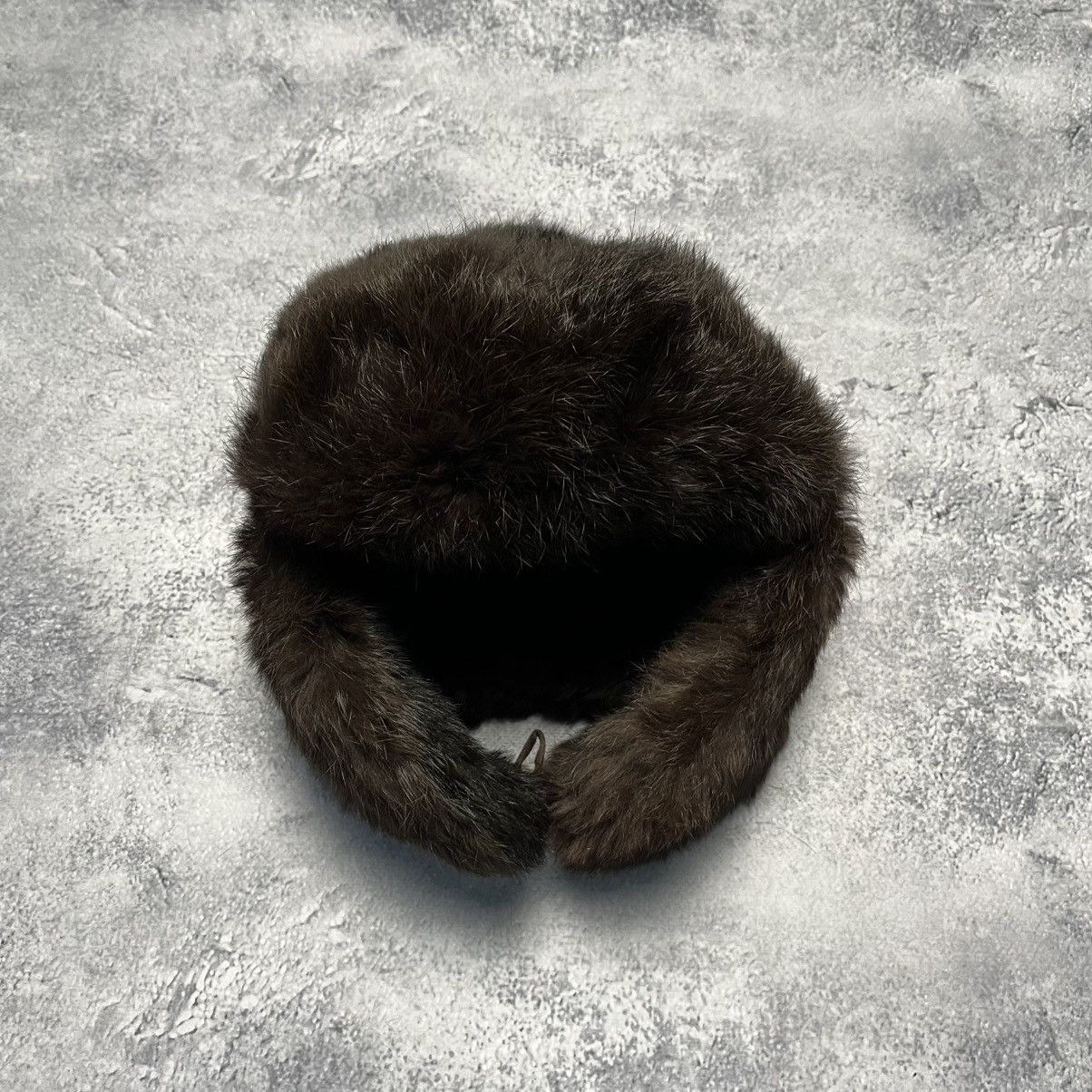 Other Vintage Ushanka Mohair Hat Trapper Fuzzy Y2K Size ONE SIZE - 2 Thumbnail