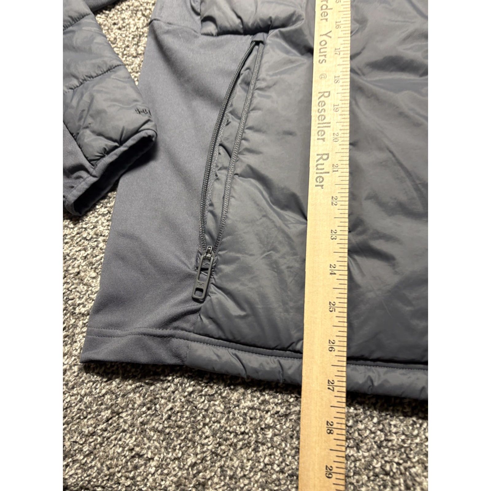 Under Armour Under Armour Storm Puffer Jacket Mens Medium Gray Full Zip Fleece Lined Size US M / EU 48-50 / 2 - 7 Thumbnail