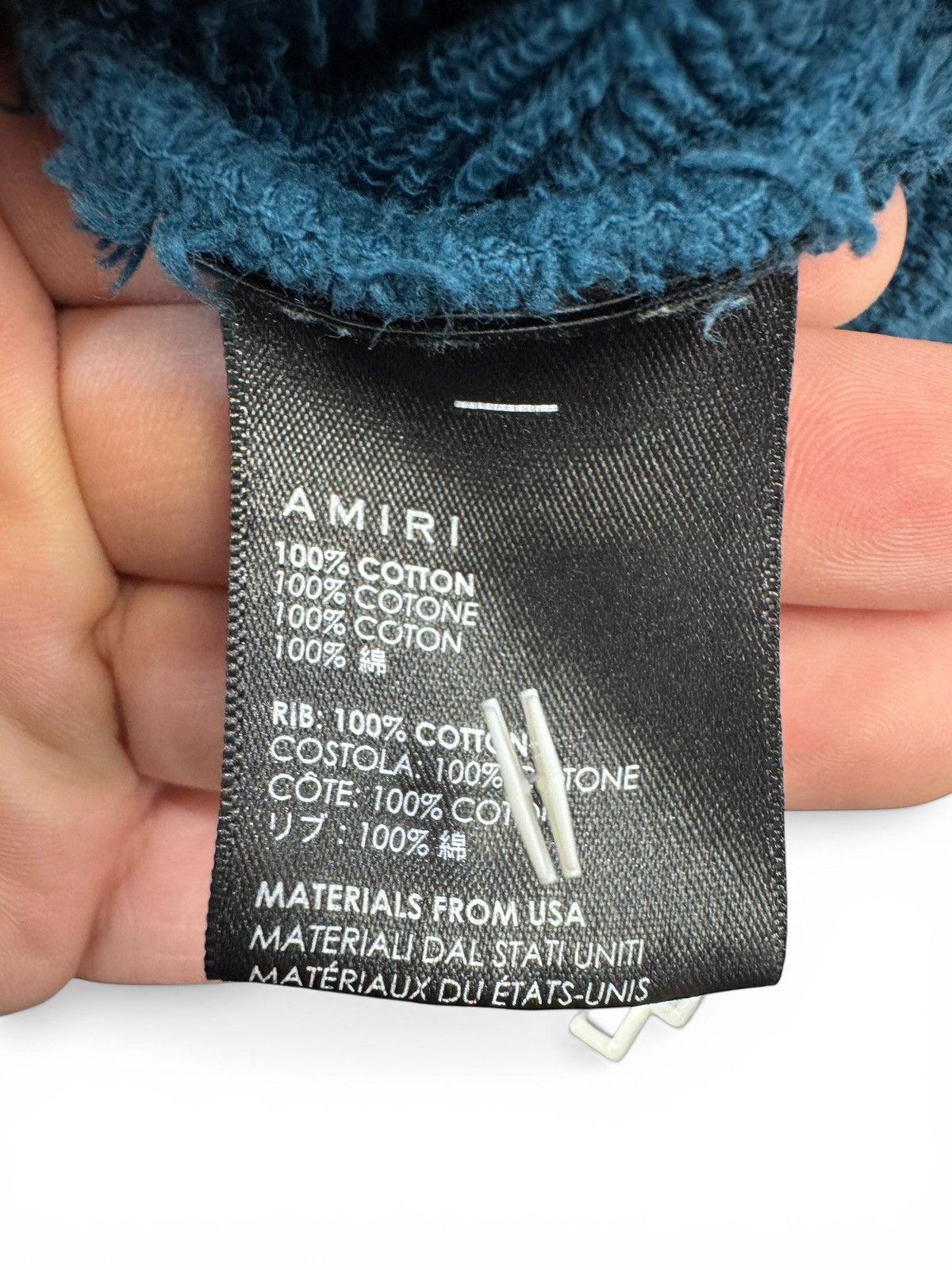 Amiri Amiri Mini Logo Hoodie Size US M / EU 48-50 / 2 - 6 Thumbnail