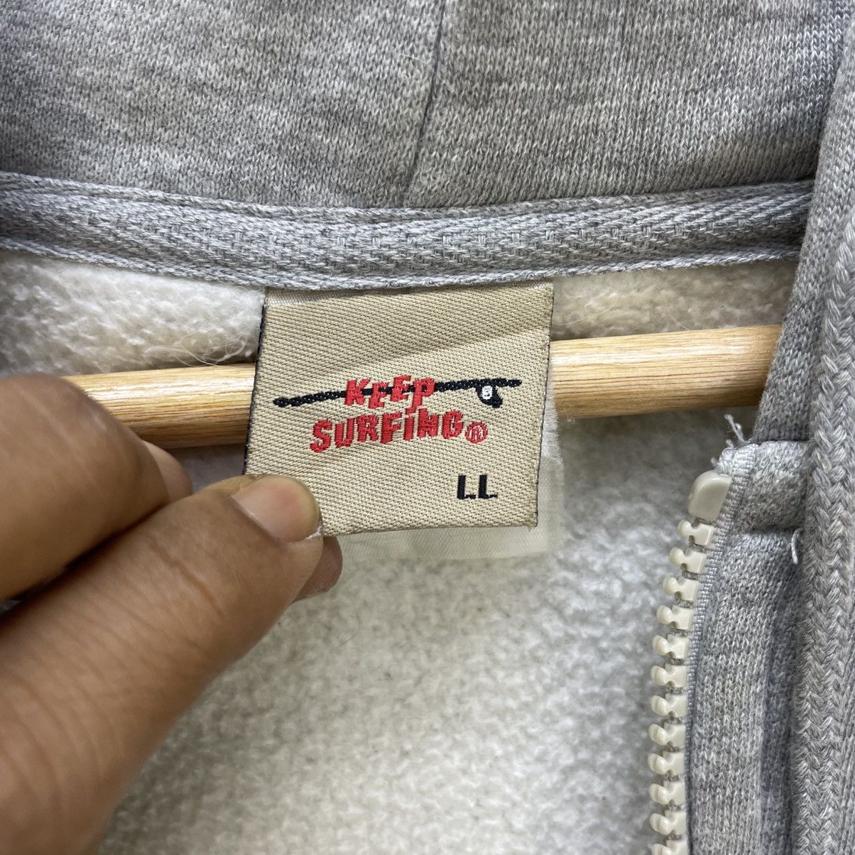 Sun Surf 💥Vintage Keep Surfing Hawaii Wave Graphic Hooded Size US M / EU 48-50 / 2 - 8 Thumbnail