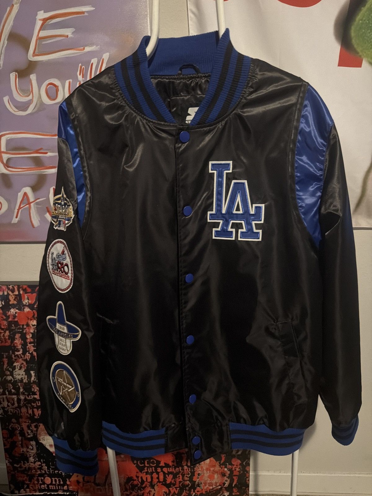 Starter Dodgers All-Star Starter Black Label Jacket Size US XL / EU 56 / 4 - 1 Thumbnail