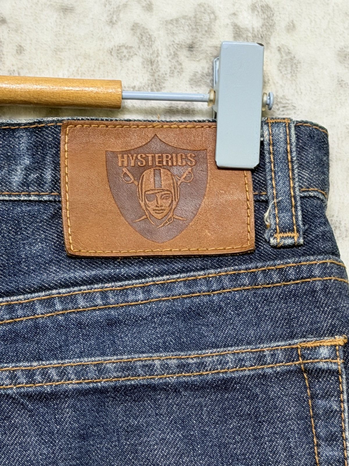 Hysteric Glamour Vintage Hysteric Glamour Patchwork Skinny Denim Faded Y2K Size US 28 / EU 44 - 16 Thumbnail