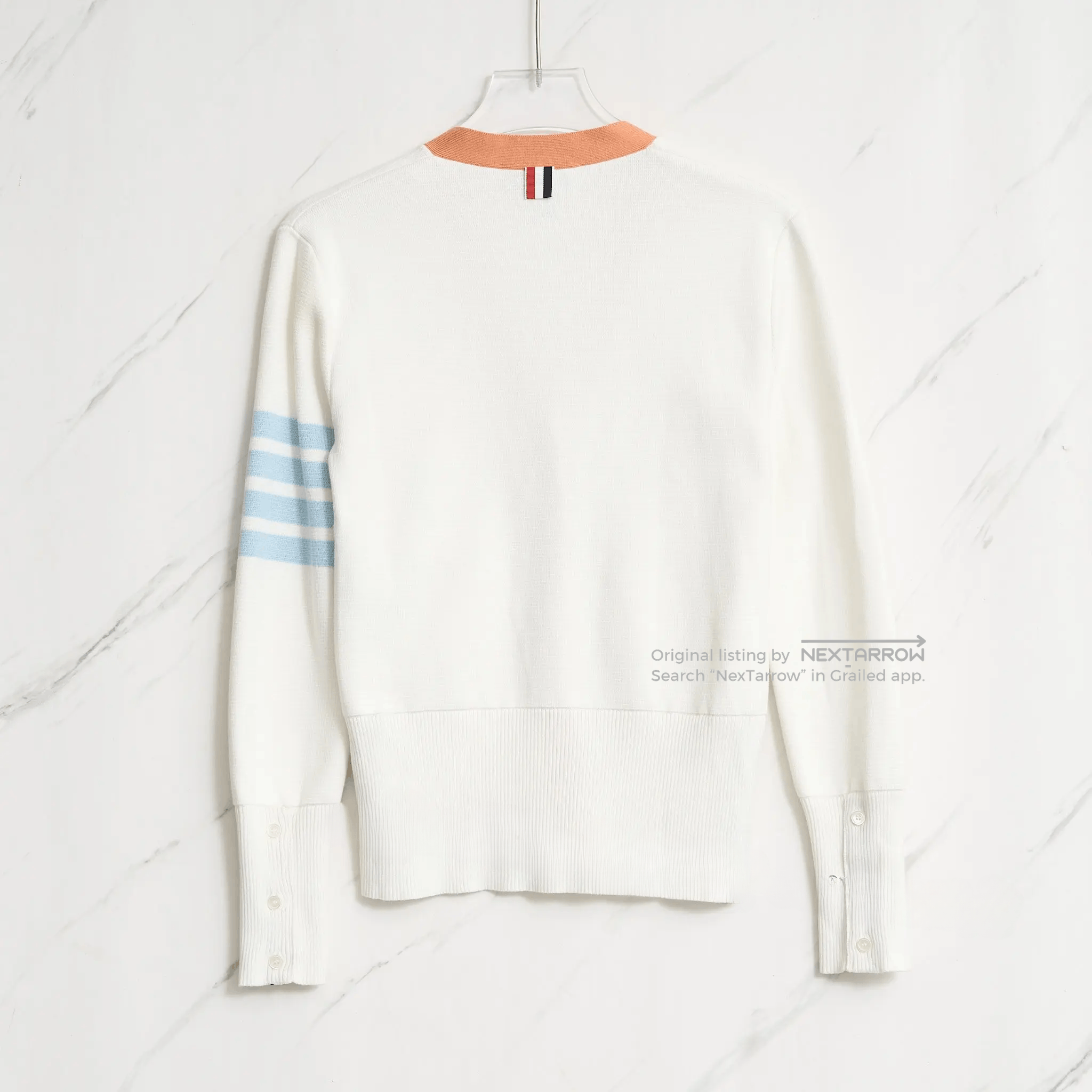 Thom Browne Thom Browne V-neck Knit Cardigan Size M / US 6-8 / IT 42-44 - 3 Thumbnail