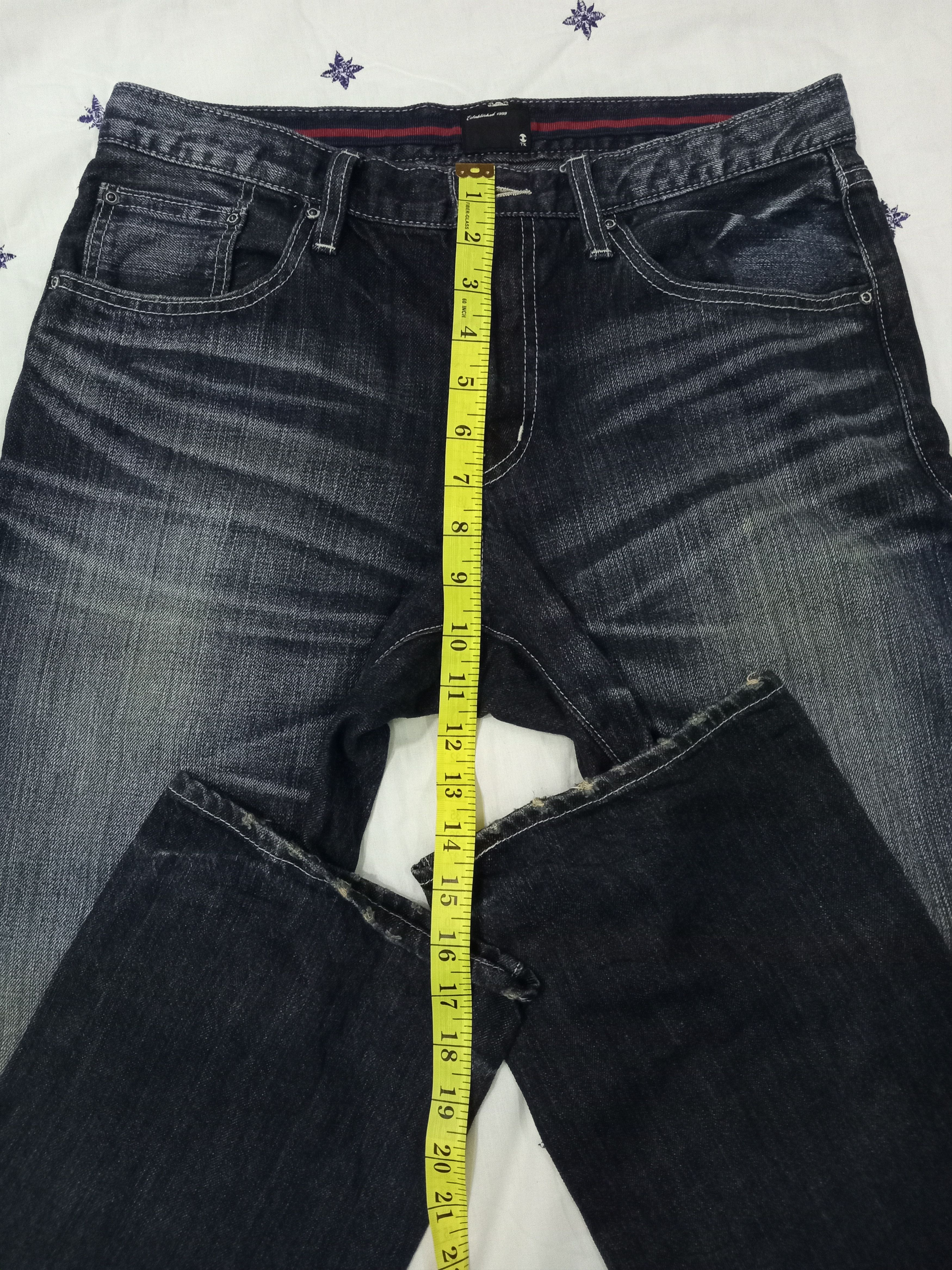 Designer × Japanese Brand × Takeo Kikuchi Rare💥TAKEO KIKUCHI Japanese Brand Distressed Jeans Size US 31 - 4 Thumbnail