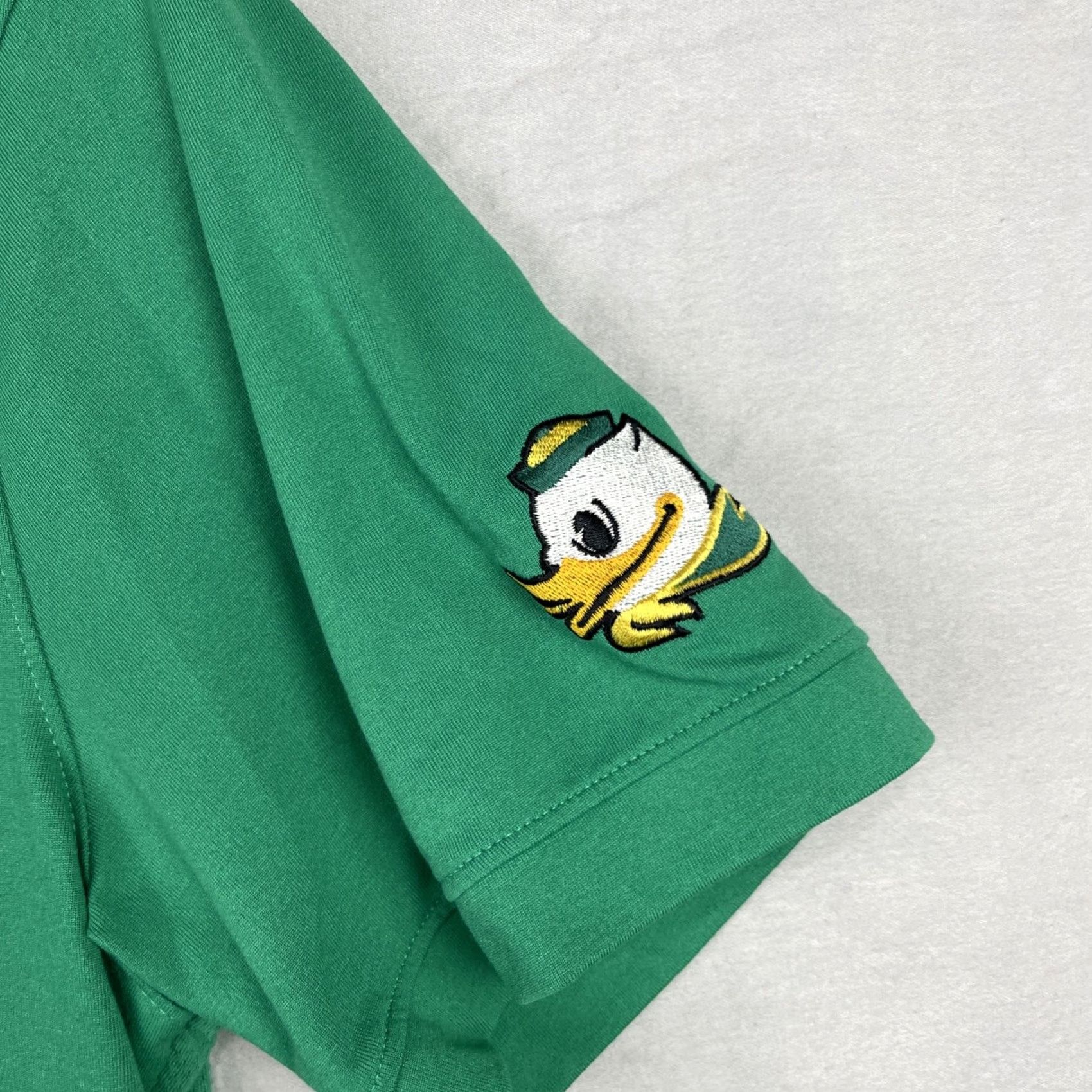 Nike Nike Dri-Fit Oregon Ducks Polo Shirt Mens Small Green NCAA PAC12 Size US S / EU 44-46 / 1 - 4 Thumbnail