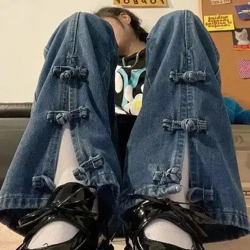 Japanese Brand Pants Korean High Waist Straight Casual Trousers Size 32" / US 10 / IT 46 - 6 Thumbnail