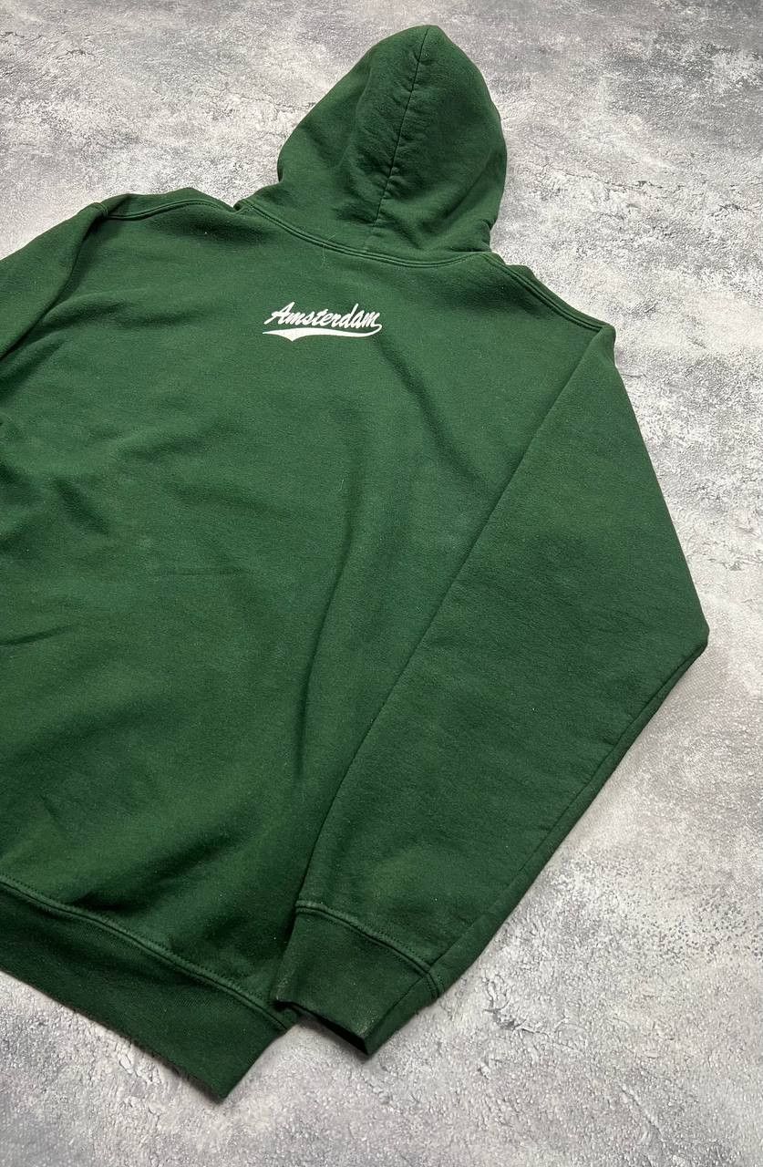 Vintage Vintage 90's Cannabis Humour Adidas Boxy Hoodie Size US XL / EU 56 / 4 - 7 Thumbnail