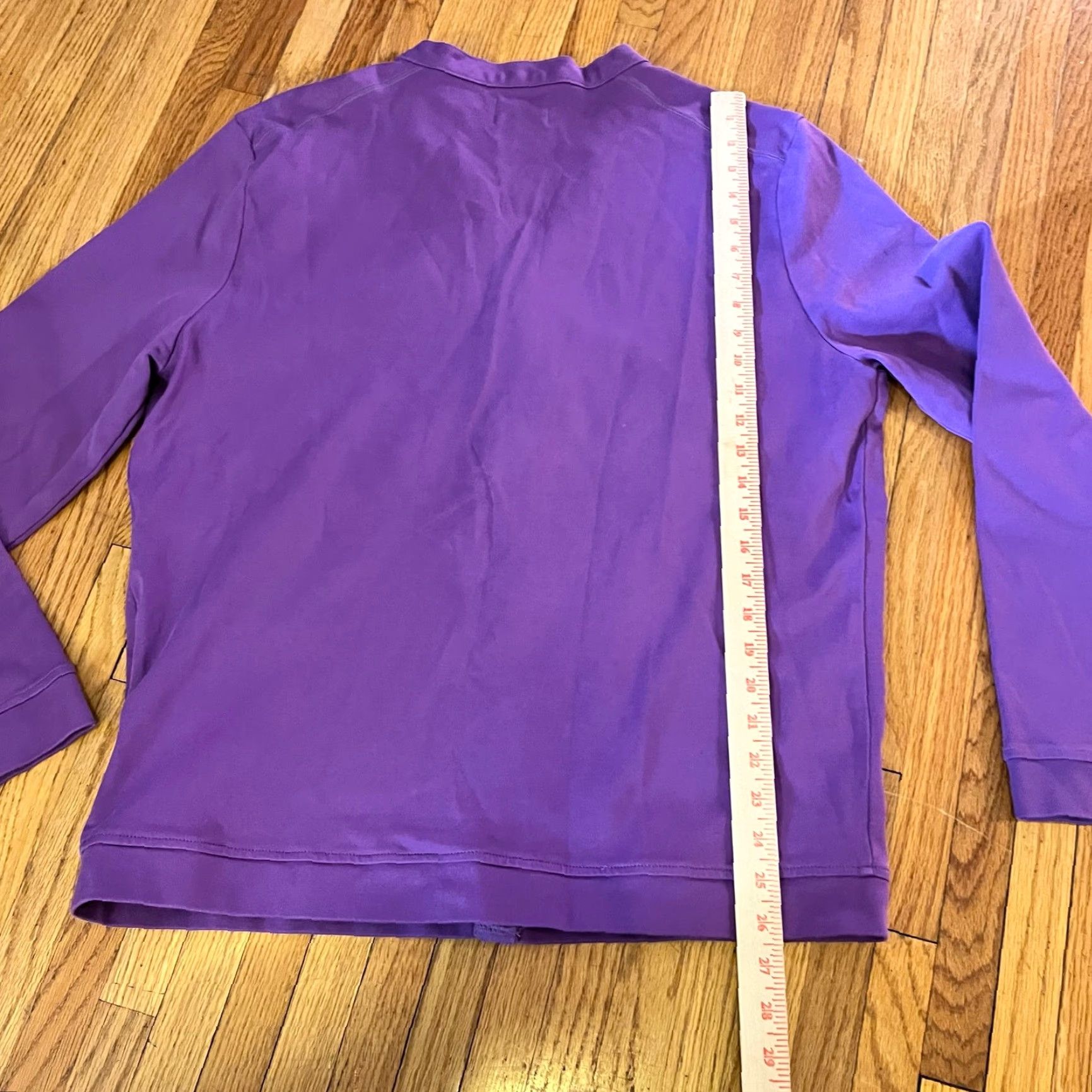 Vintage Sigrun Sweater Mens Large Purple V neck Cardigan Sweatshirt Mens Regular L Purple Cardigan Sweatshirt Size US L / EU 52-54 / 3 - 6 Thumbnail