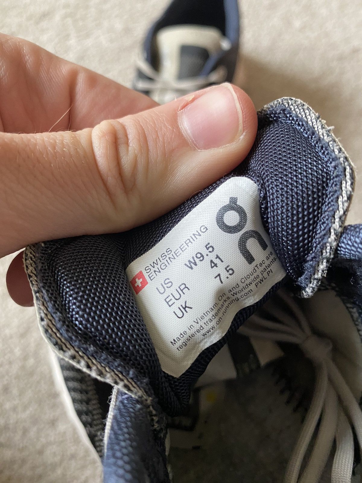 On On Helion Cloudtec Athletic Running Shoes Cloud Flow Size US 6 / EU 39 - 6 Thumbnail