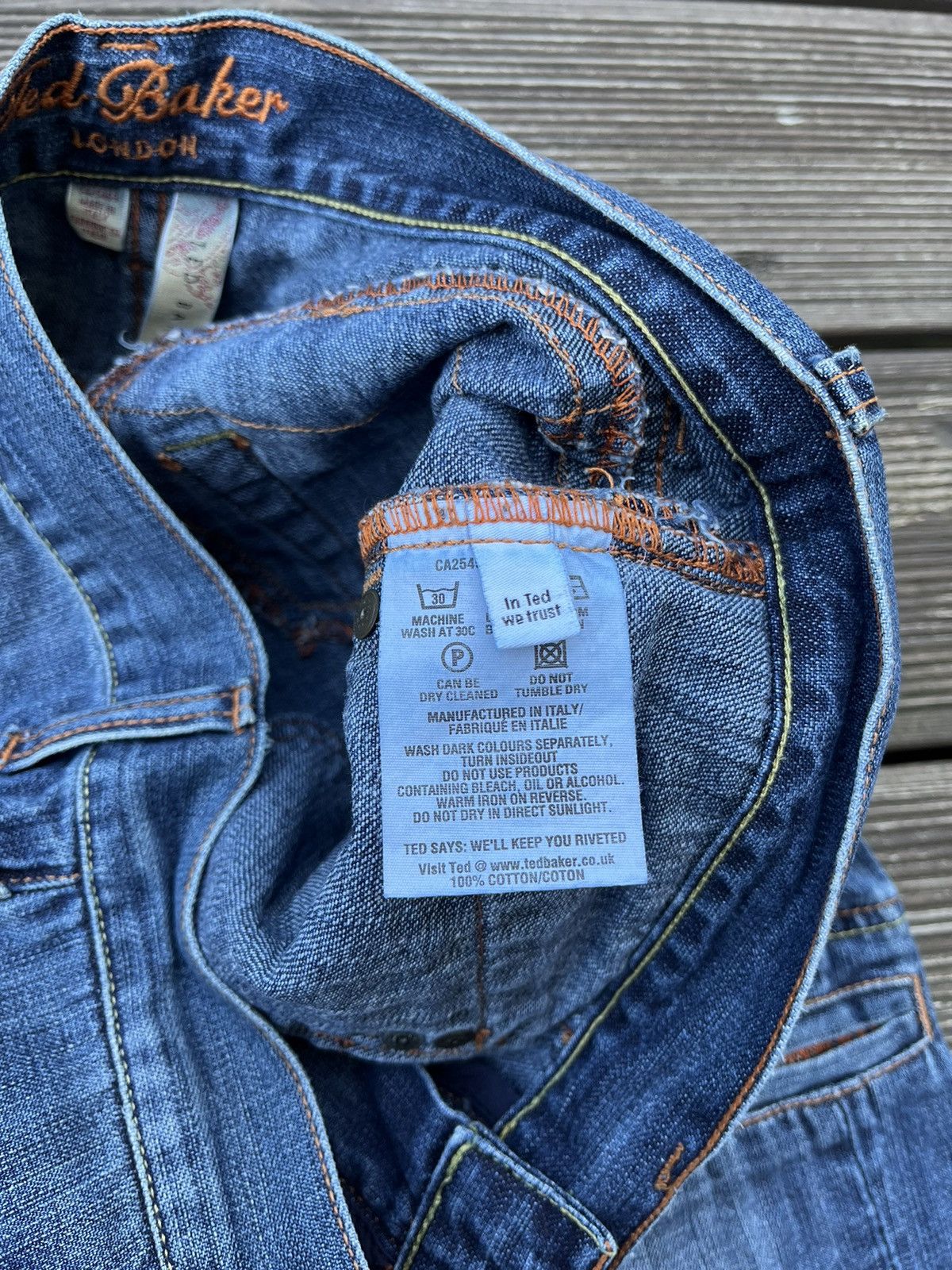 Ted Baker Vintage Ted Baker Jorts Shorts Pants @520 Size 26" / US 2 / IT 38 - 6 Thumbnail