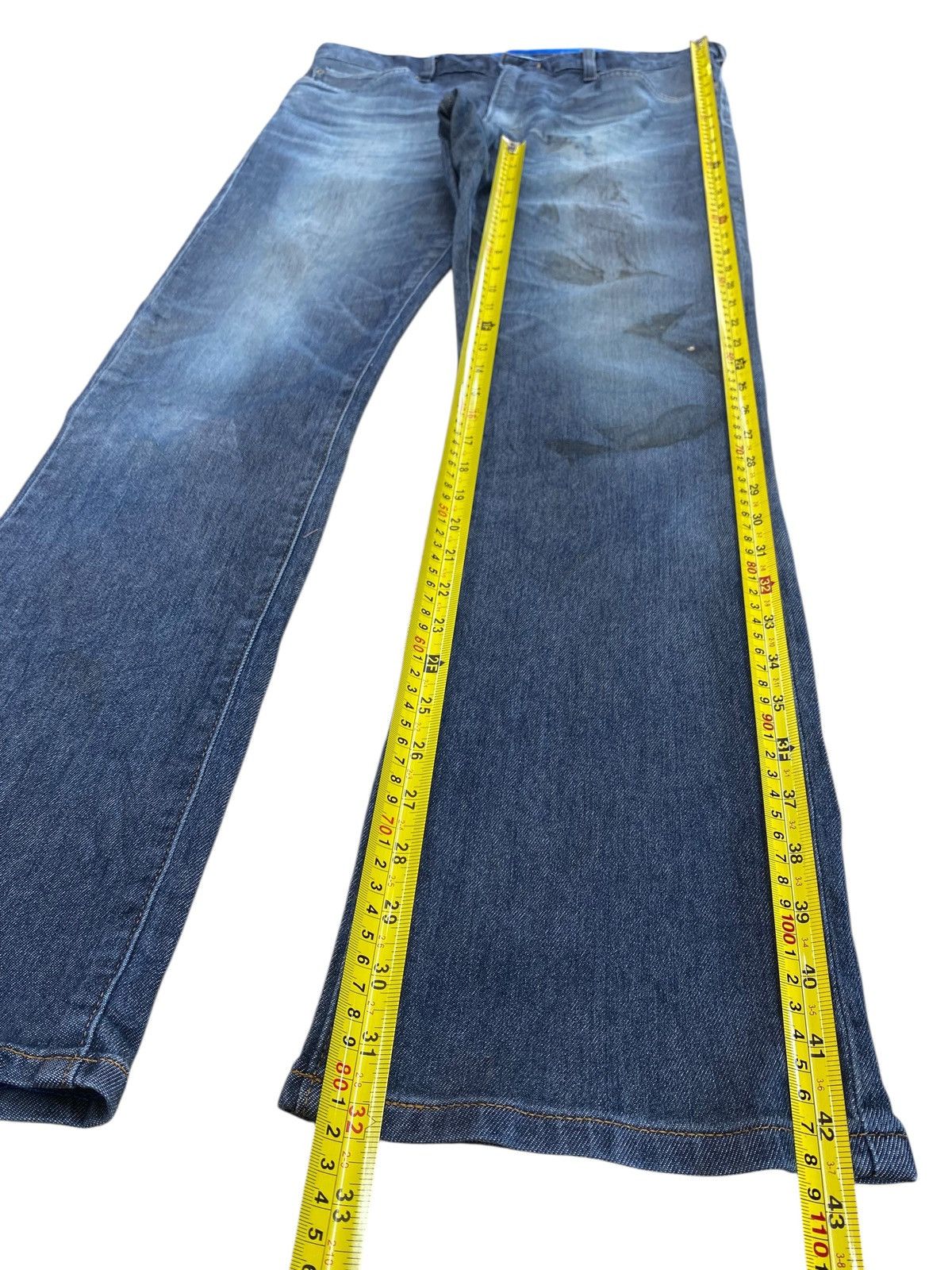 Edwin Edwin Faded Wash Whiskers Style Bootcut Soft Jeans Size US 34 / EU 50 - 12 Thumbnail