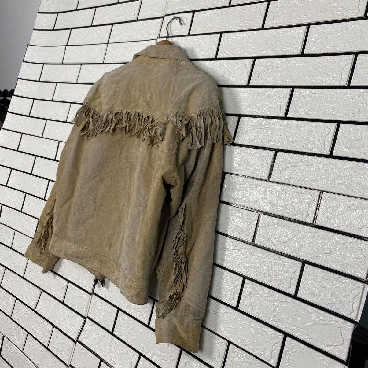 Japanese Brand 📌Vintage Genuine Leather Jacket Creation Cube Issey Miyake Size US M / EU 48-50 / 2 - 11 Thumbnail