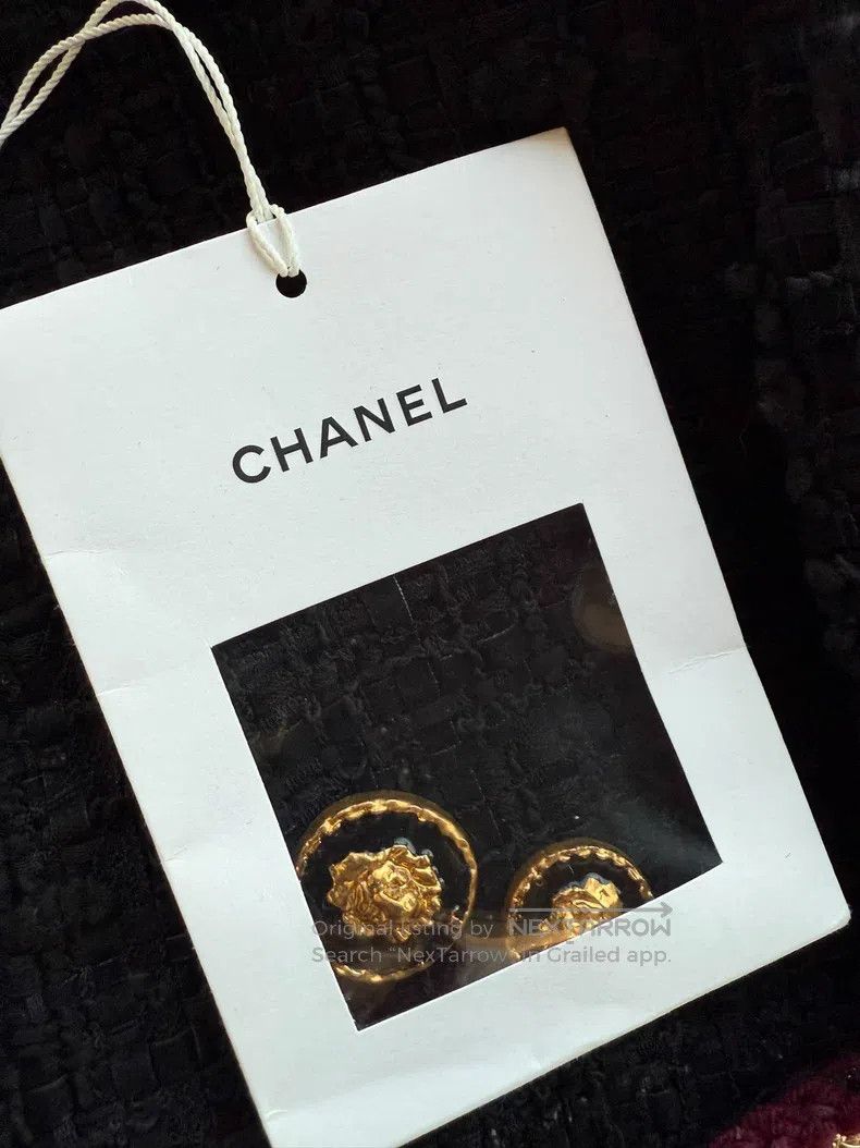 Chanel Chanel 21a Women's Castle Black Castle Jacket Size XXS / US 00 / IT 34 - 6 Thumbnail