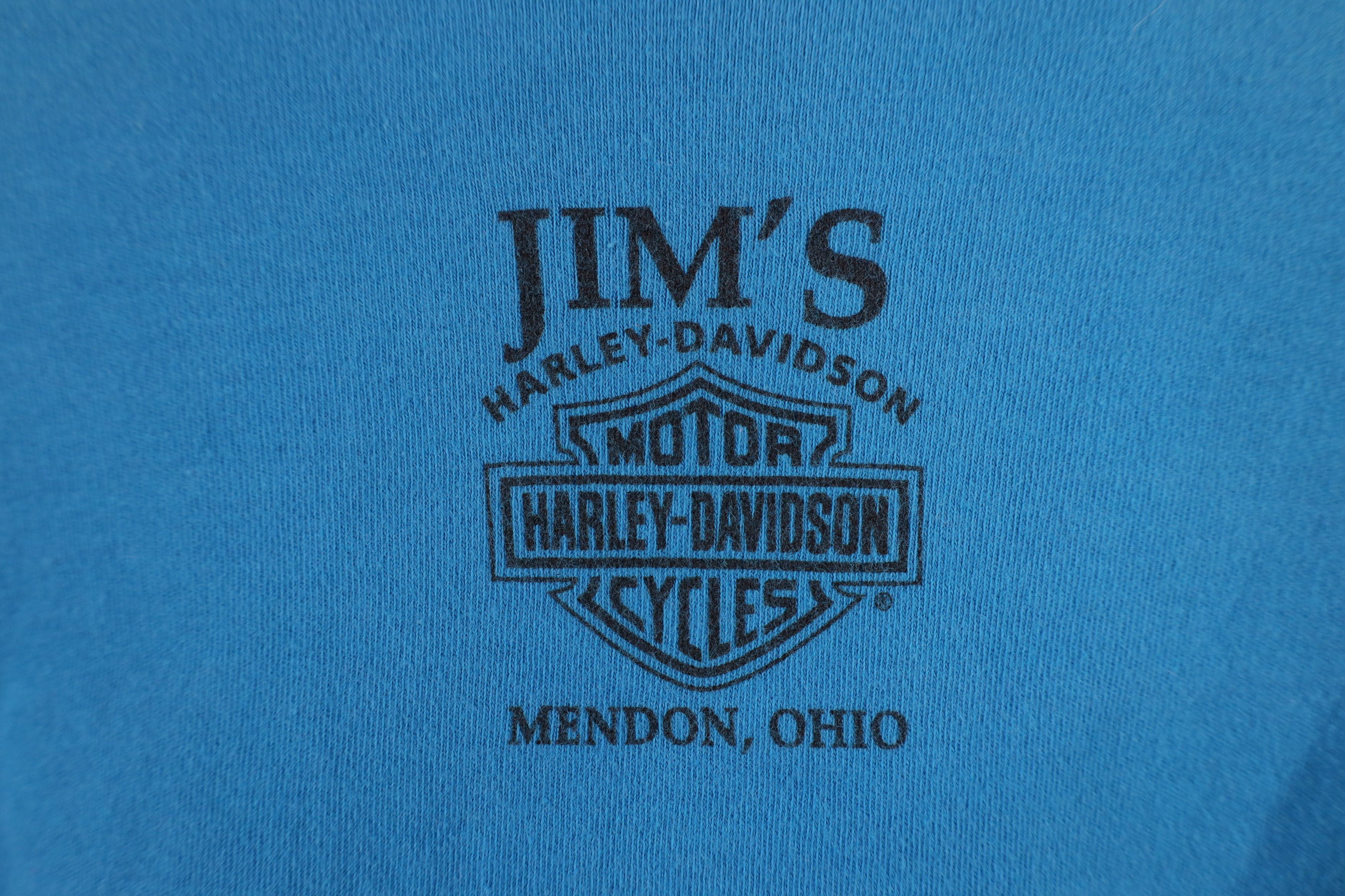 Harley Davidson × Vintage Vintage Y2K 2002 Harley Davidson Long Sleeve T-Shirt USA Size XL / US 12-14 / IT 48-50 - 11 Thumbnail