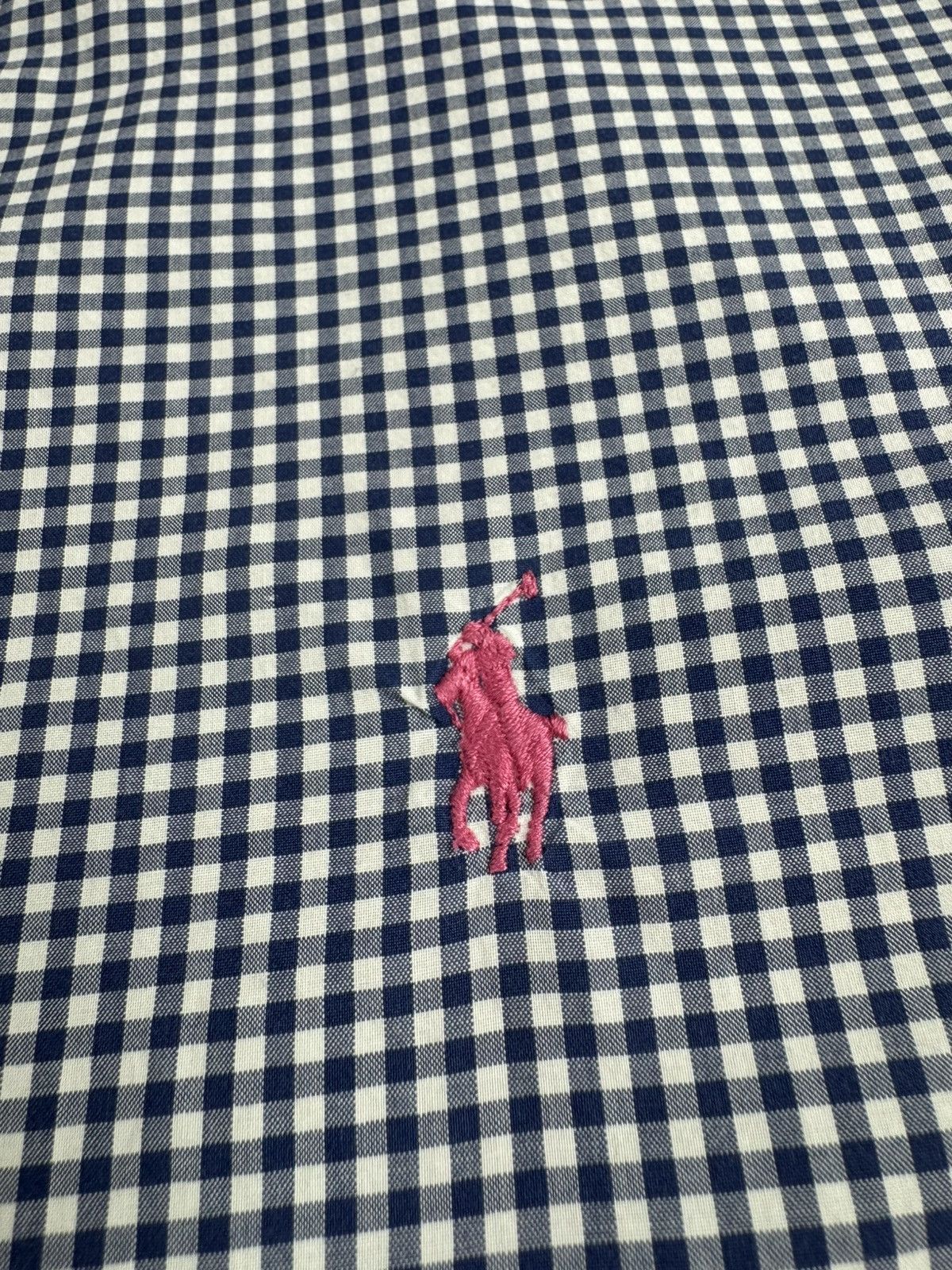 Polo Ralph Lauren Polo Ralph Lauren Blue M Size Button Checked Classic Collar LongSleeve Shirt Size US M / EU 48-50 / 2 - 7 Thumbnail