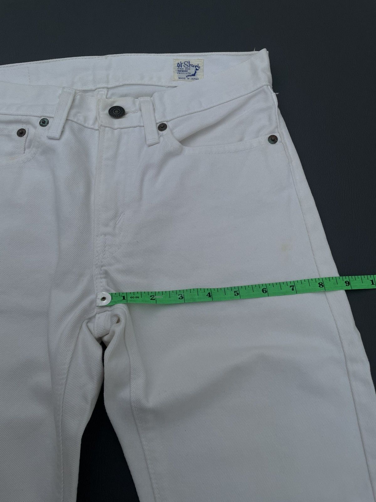Orslow OrSlow 107 Slim Fit White Size US 29 - 14 Thumbnail