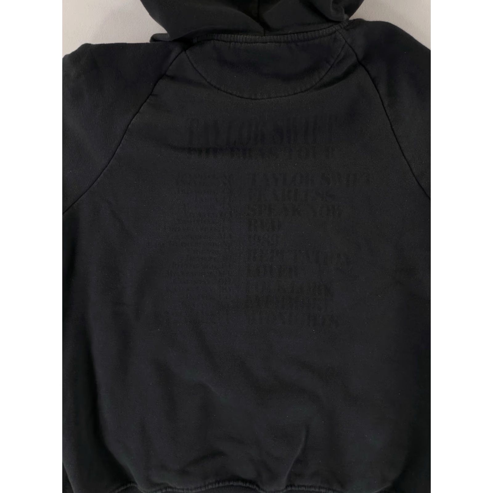 Vintage Taylor Swift The Eras Tour Hoodie Sweatshirt Black Mens M Size US M / EU 48-50 / 2 - 5 Thumbnail