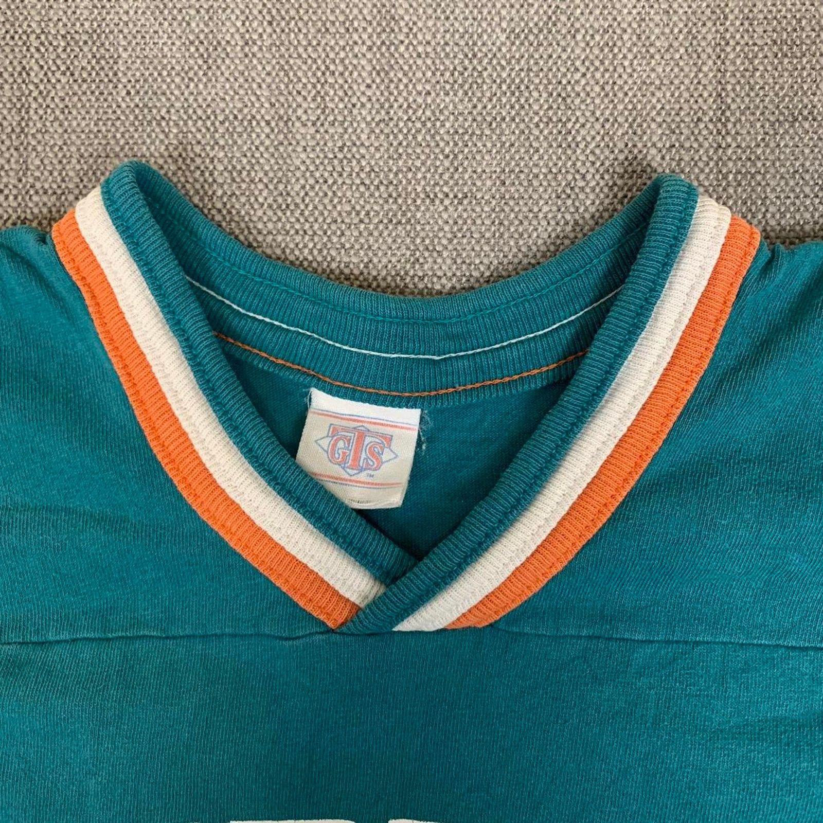 NFL Vintage 90s Miami Dolphins NFL jersey Size US XXS / EU 40 - 5 Thumbnail