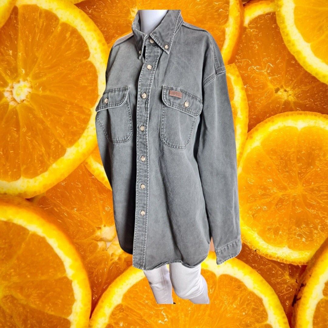 Carhartt Carhartt Work Shirt Button Up Long Sleeve Utility Pockets Ol Size US L / EU 52-54 / 3 - 1 Thumbnail
