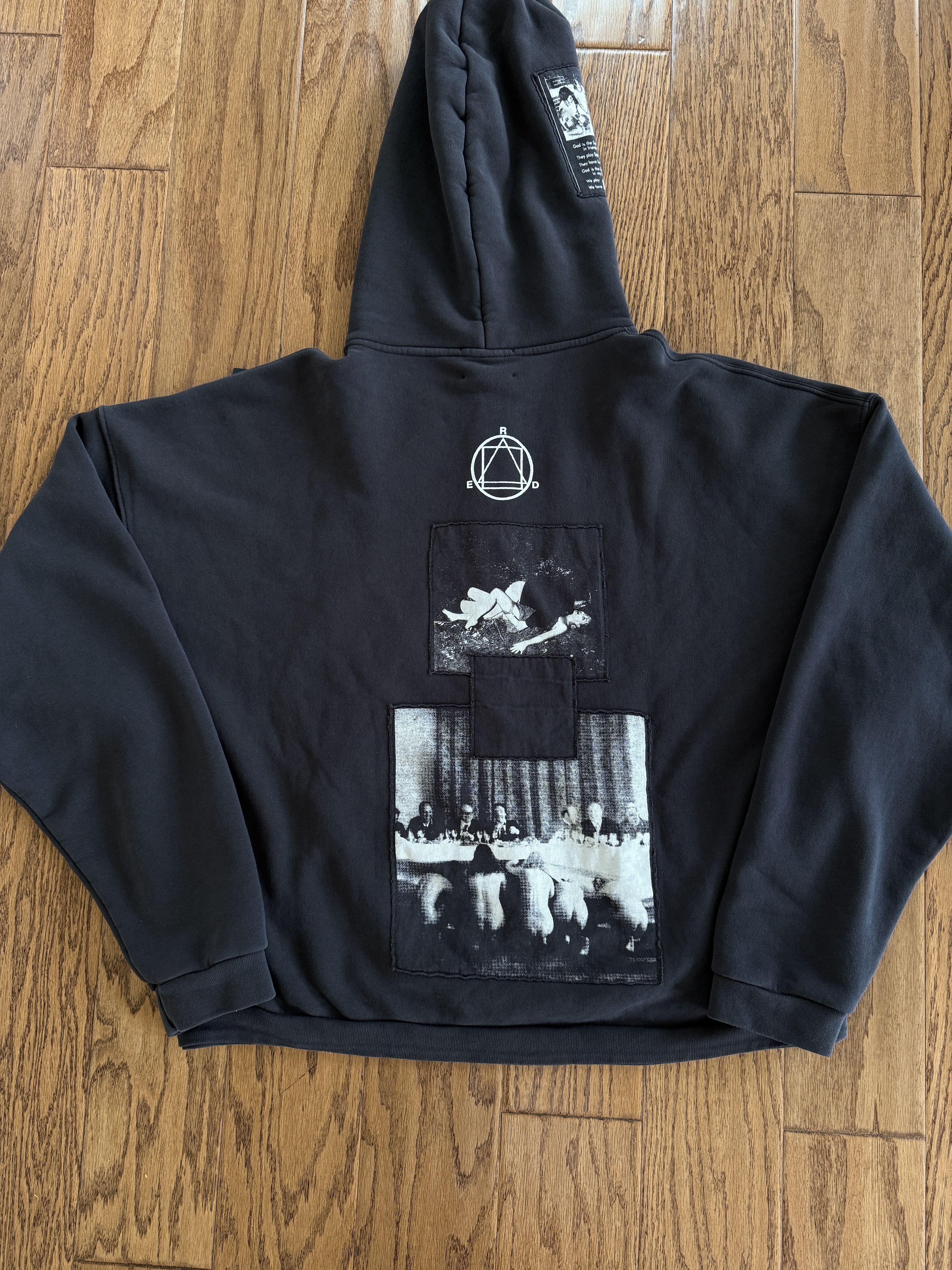 Enfants Riches Deprimes × Maxfield Los Angeles ERD x Maxfield Assemblage 4.5 Year War Zip Up Hoodie Size US XL / EU 56 / 4 - 10 Thumbnail