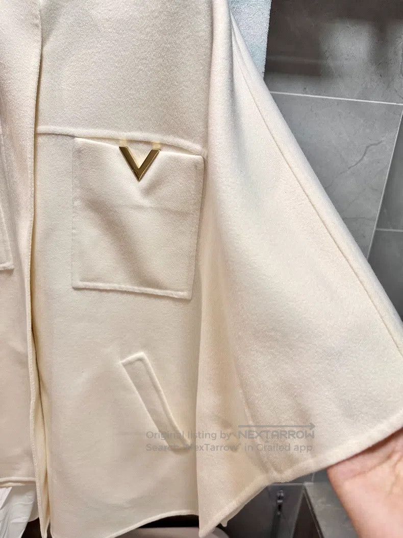 Valentino Valentino woolen cape coat Size S / US 4 / IT 40 - 5 Thumbnail
