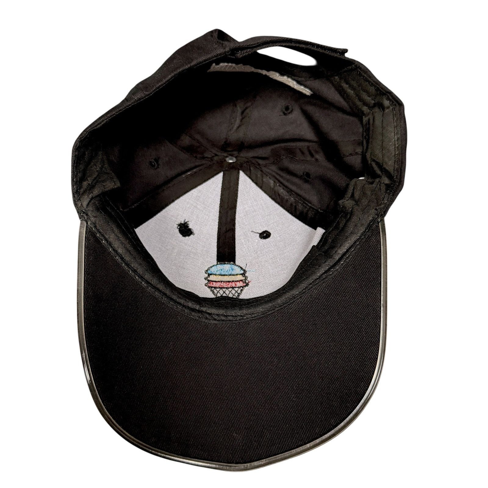 Other Niiko x Swae Black Ice Cream Cone Strapback Hat Cap Music Size ONE SIZE - 6 Thumbnail