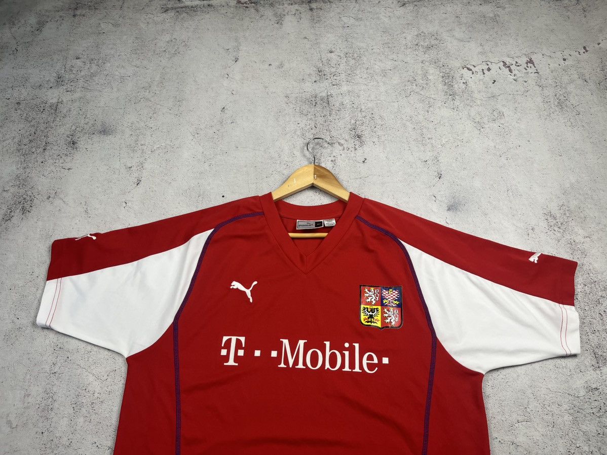 Vintage PUMA CZECH REPUBLIC 2004/2005 HOME SOCCER JERSEY VINTAGE XL Size US XL / EU 56 / 4 - 2 Thumbnail