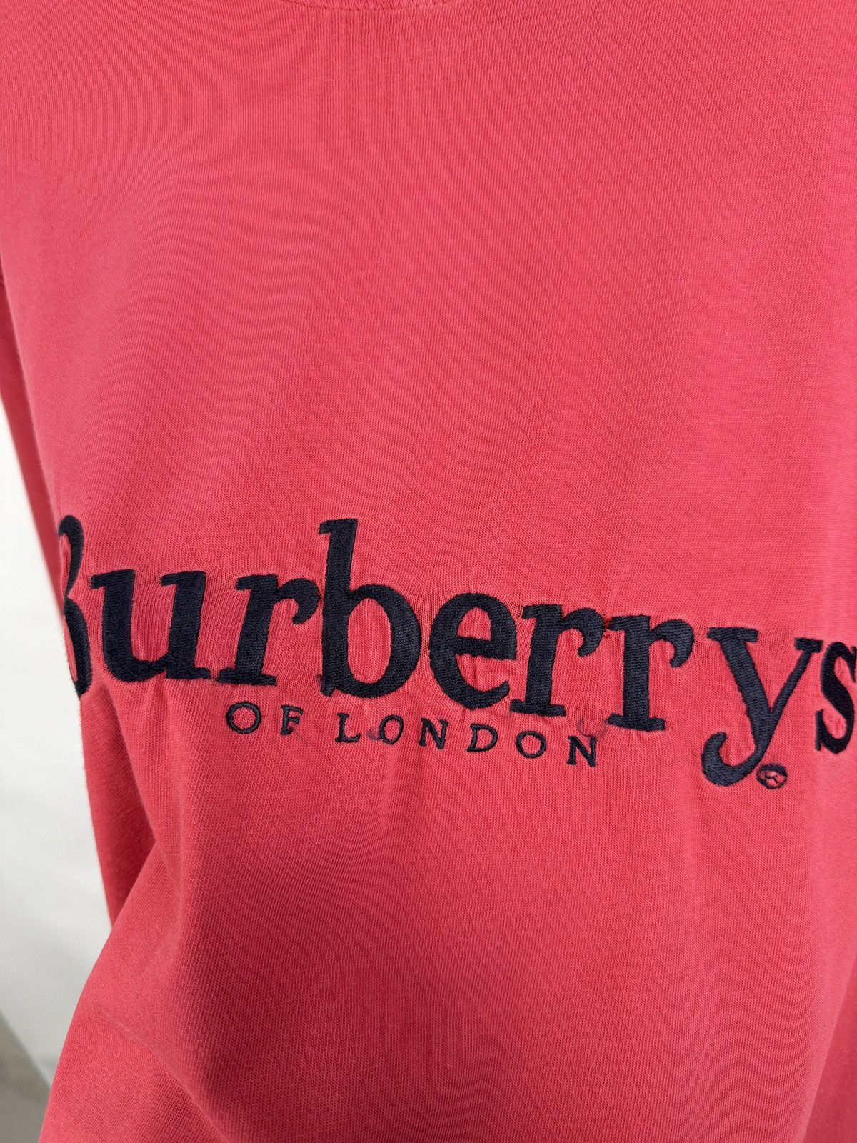 Burberry 🇬🇧 Vintage 90s Burberry London T-Shirt Retro Rare Y2K Size US L / EU 52-54 / 3 - 7 Thumbnail