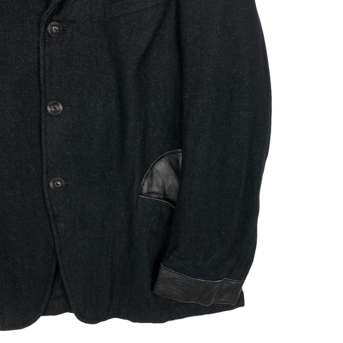 Issey Miyake 🔥Vintage Journal Standard Homestead Chore Jacket Leather Size US L / EU 52-54 / 3 - 5 Thumbnail