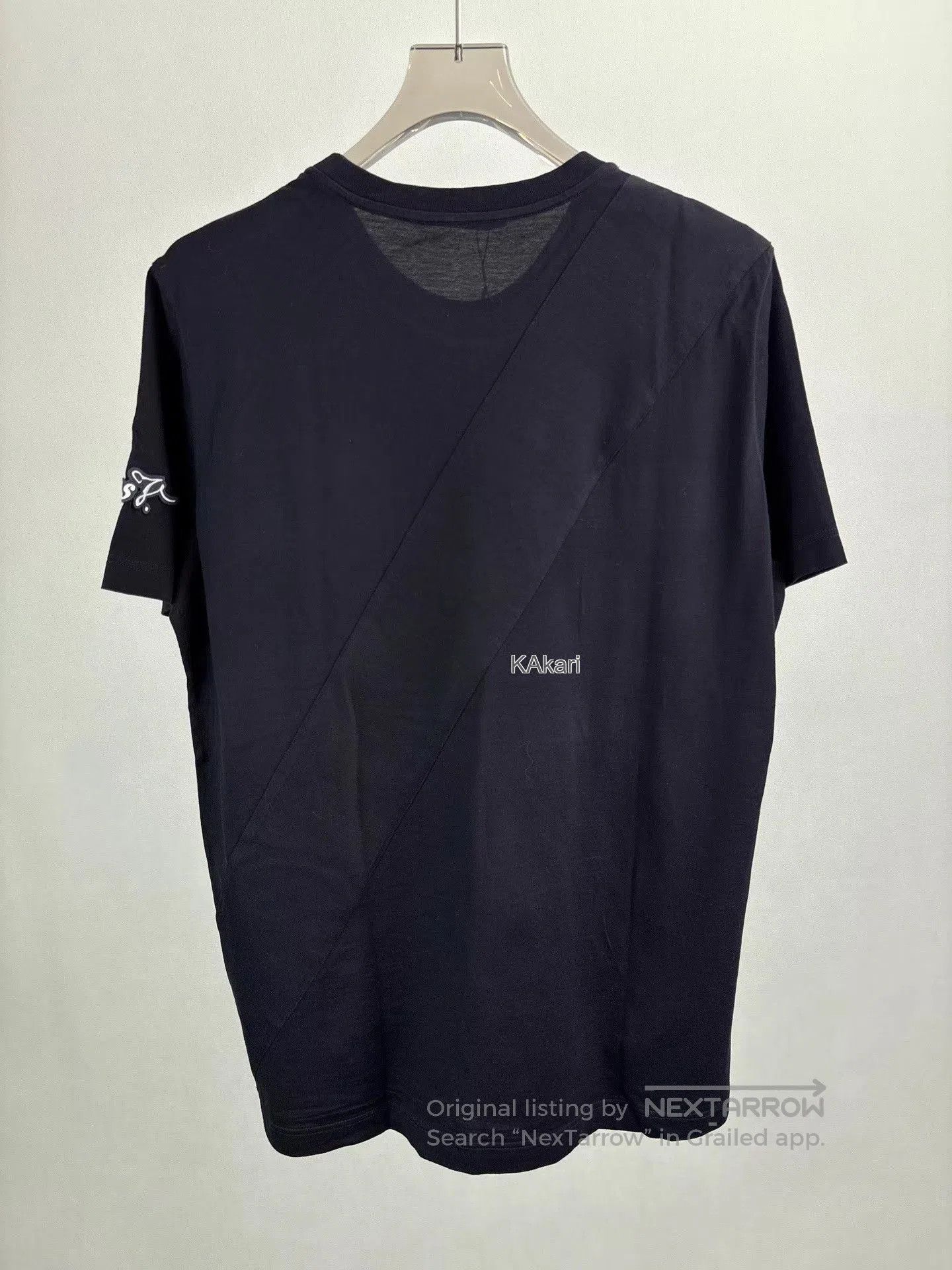 Louis Vuitton Black Short Sleeve Graphic Tee with Paris Tokyo Print. Size US XL / EU 56 / 4 - 2 Thumbnail