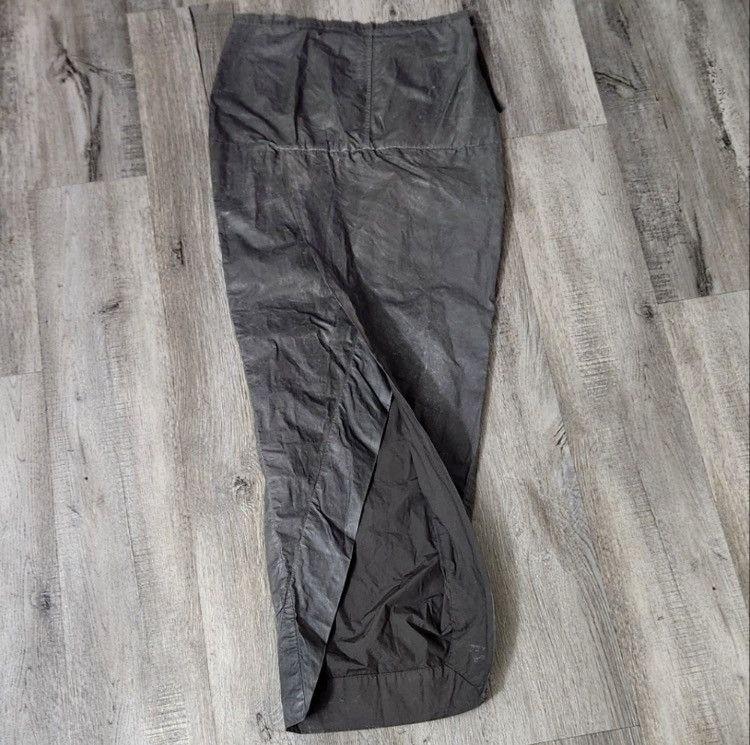 Rick Owens Drkshdw Rick Owens Long Skirt With Zipper Detail In Dark Dust Size US 30 / EU 46 - 2 Thumbnail