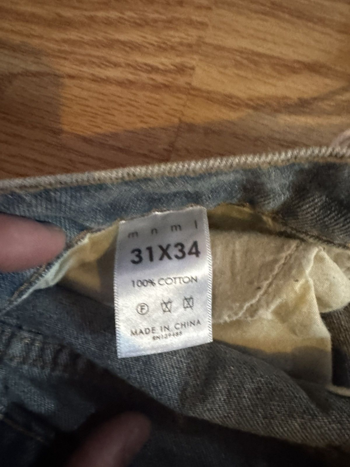 MNML BRAND NEW MNML JEANS 31/34 Size US 31 - 4 Thumbnail