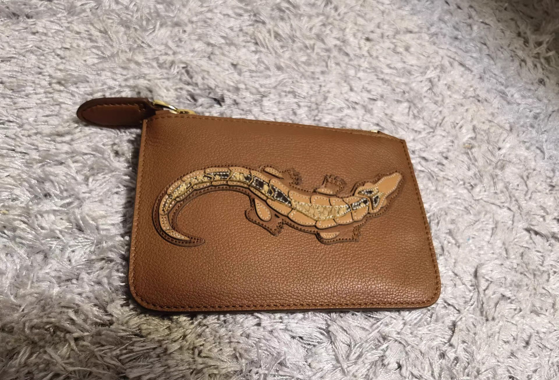 Ralph Lauren Ralph Lauren Purple Label Card Case with Coin Pocket K9 Size ONE SIZE - 1 Thumbnail