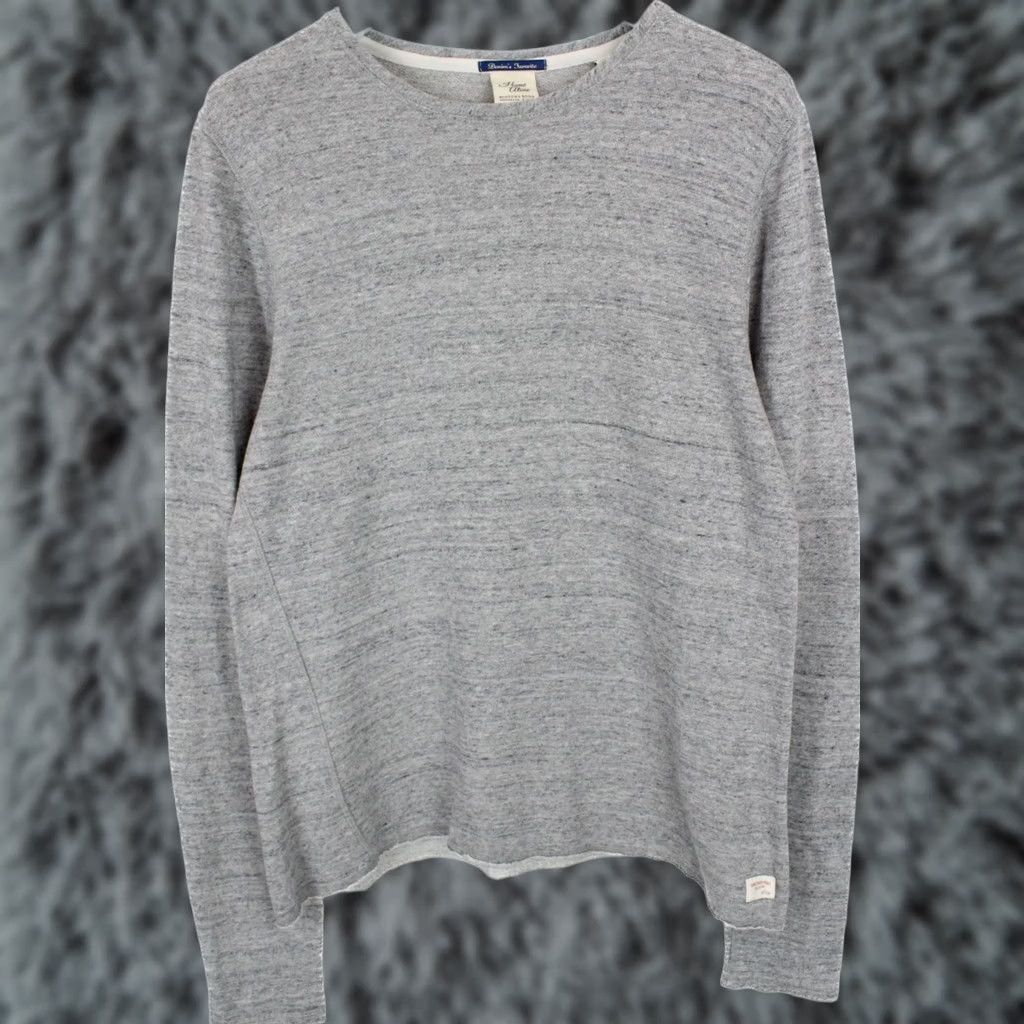 Scotch & Soda SCOTCH & SODA Sweatshirt Men M Pullover Crew Neck Melange Grey Size US M / EU 48-50 / 2 - 1 Thumbnail