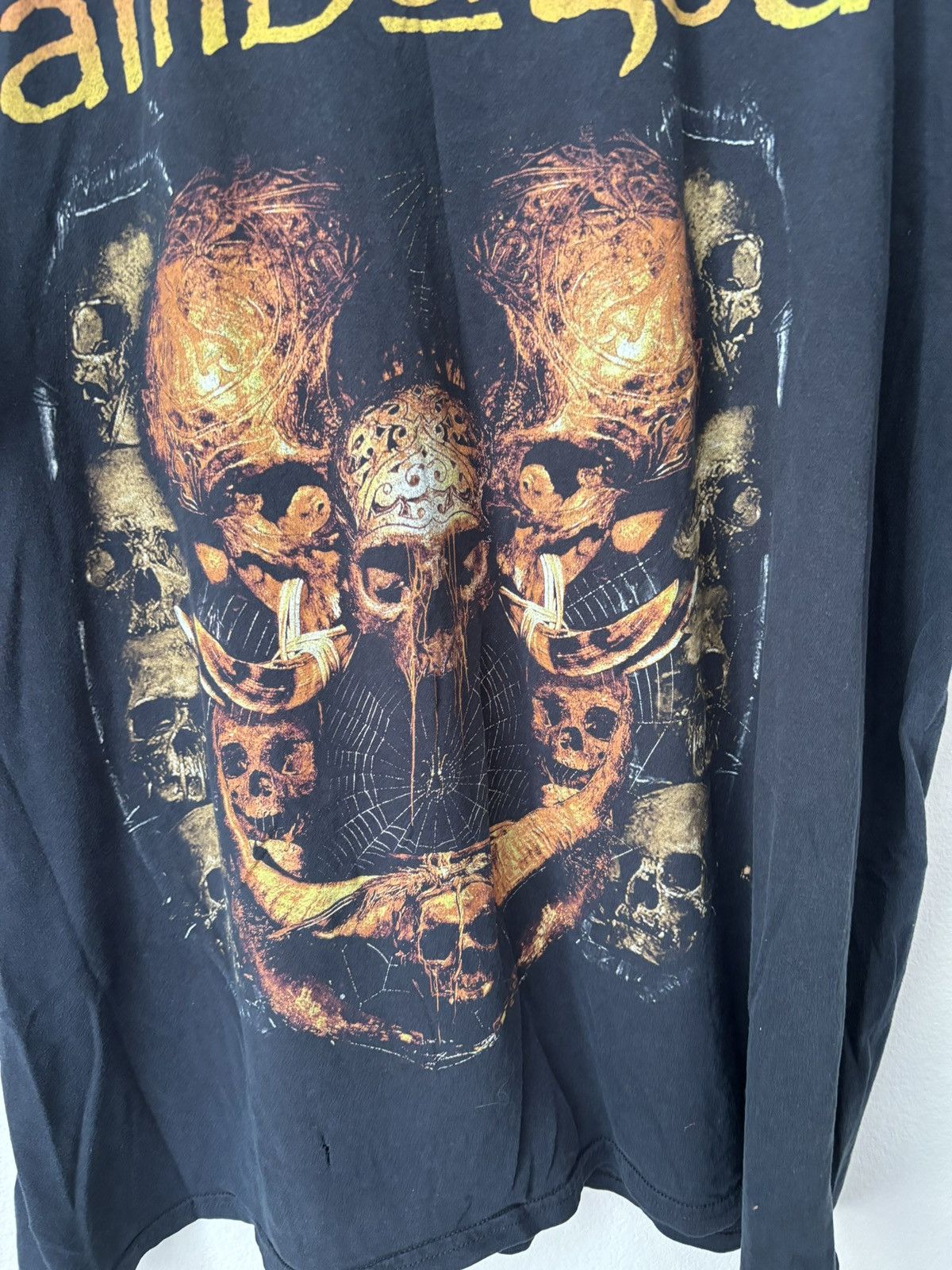 Vintage Vintage Y2K 'Lamb of God' graphic band T shirt Size US XXL / EU 58 / 5 - 2 Thumbnail