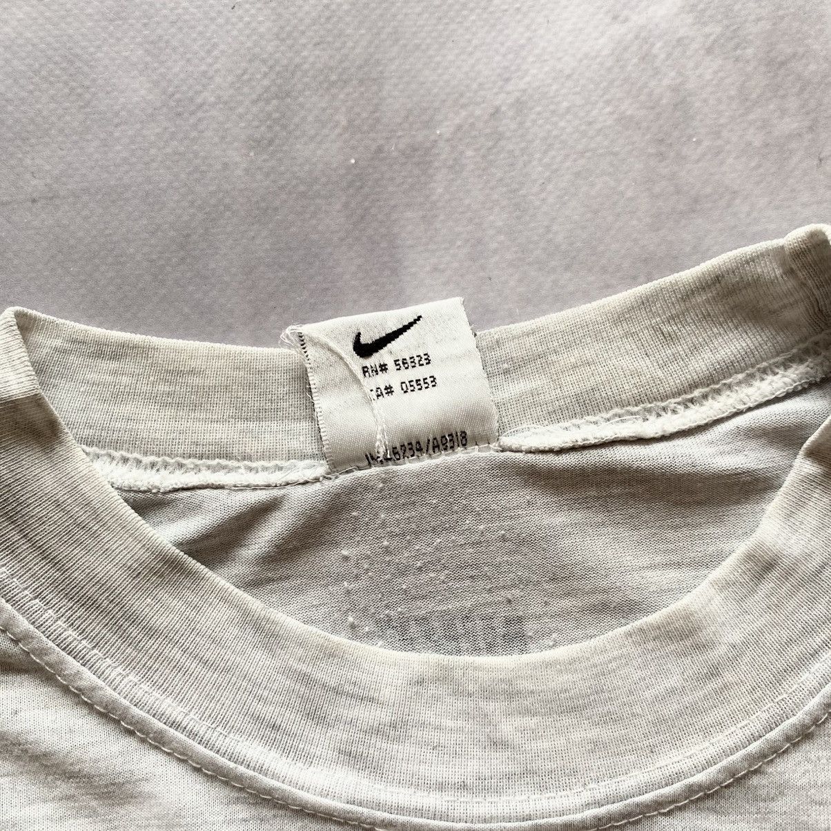 Nike × Vintage 80-90s Rare Nike Run Center Logo Archive T-Shirt Tee Size US M / EU 48-50 / 2 - 7 Thumbnail