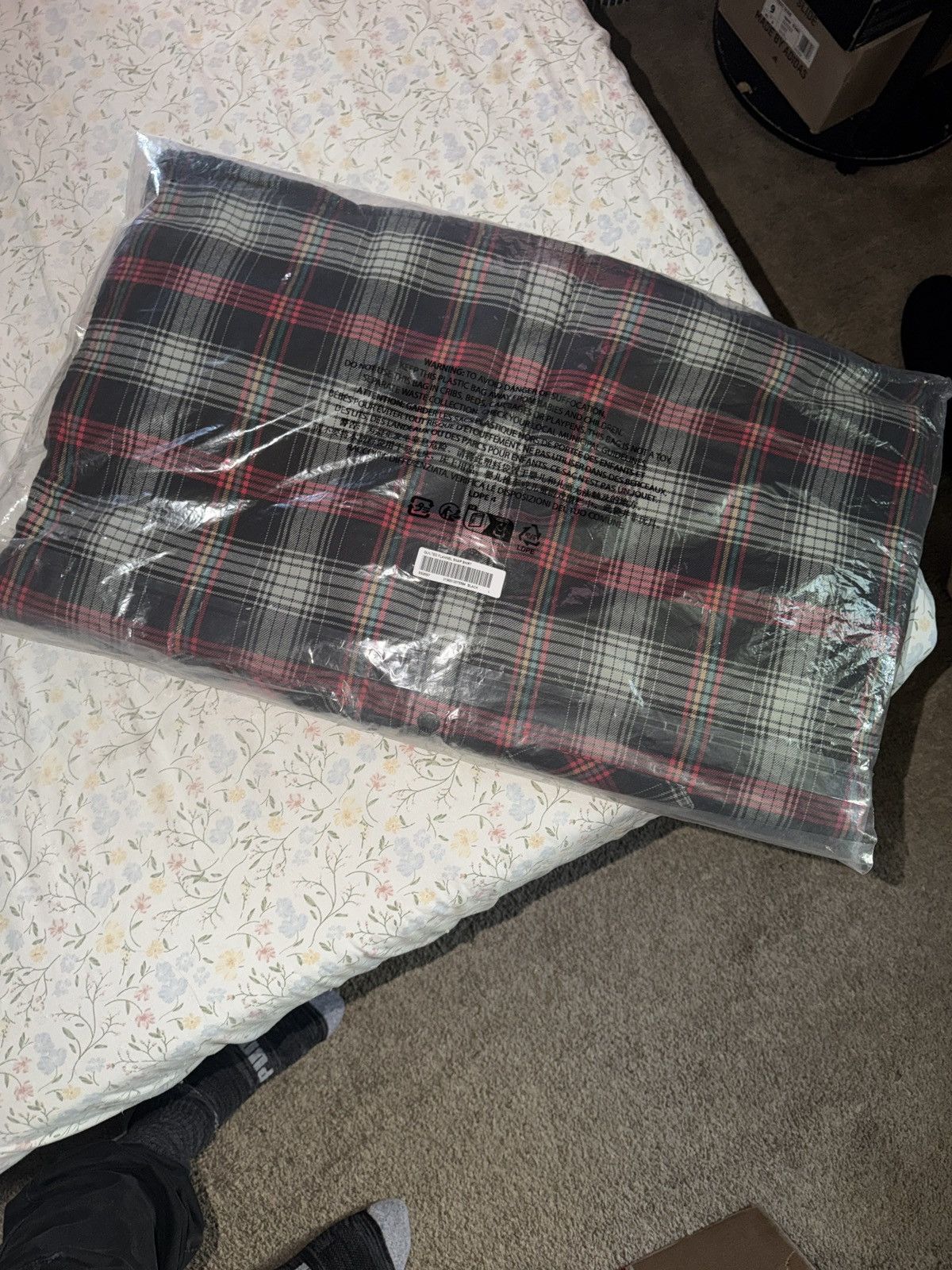 Supreme Supreme Quilted Flannel snap shirt Size US L / EU 52-54 / 3 - 5 Thumbnail