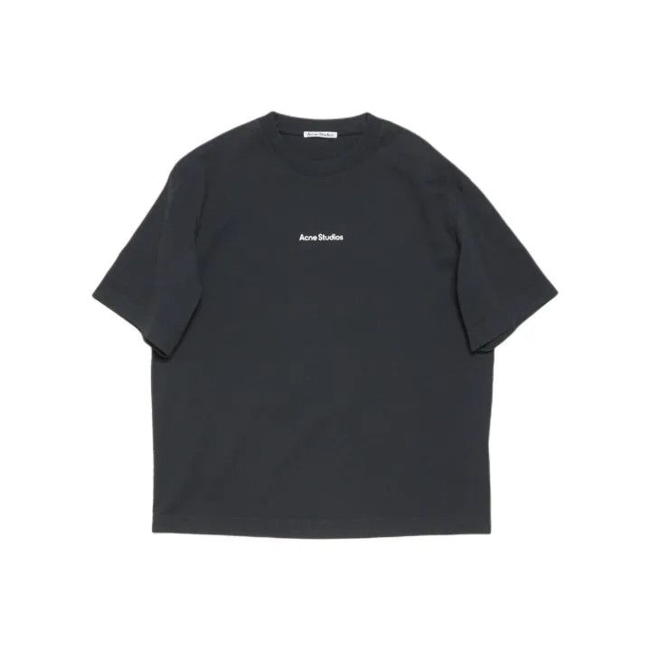 Acne Studios Acne Studios Black Loose Fit Short Sleeve T-Shirt Size US S / EU 44-46 / 1 - 1 Thumbnail
