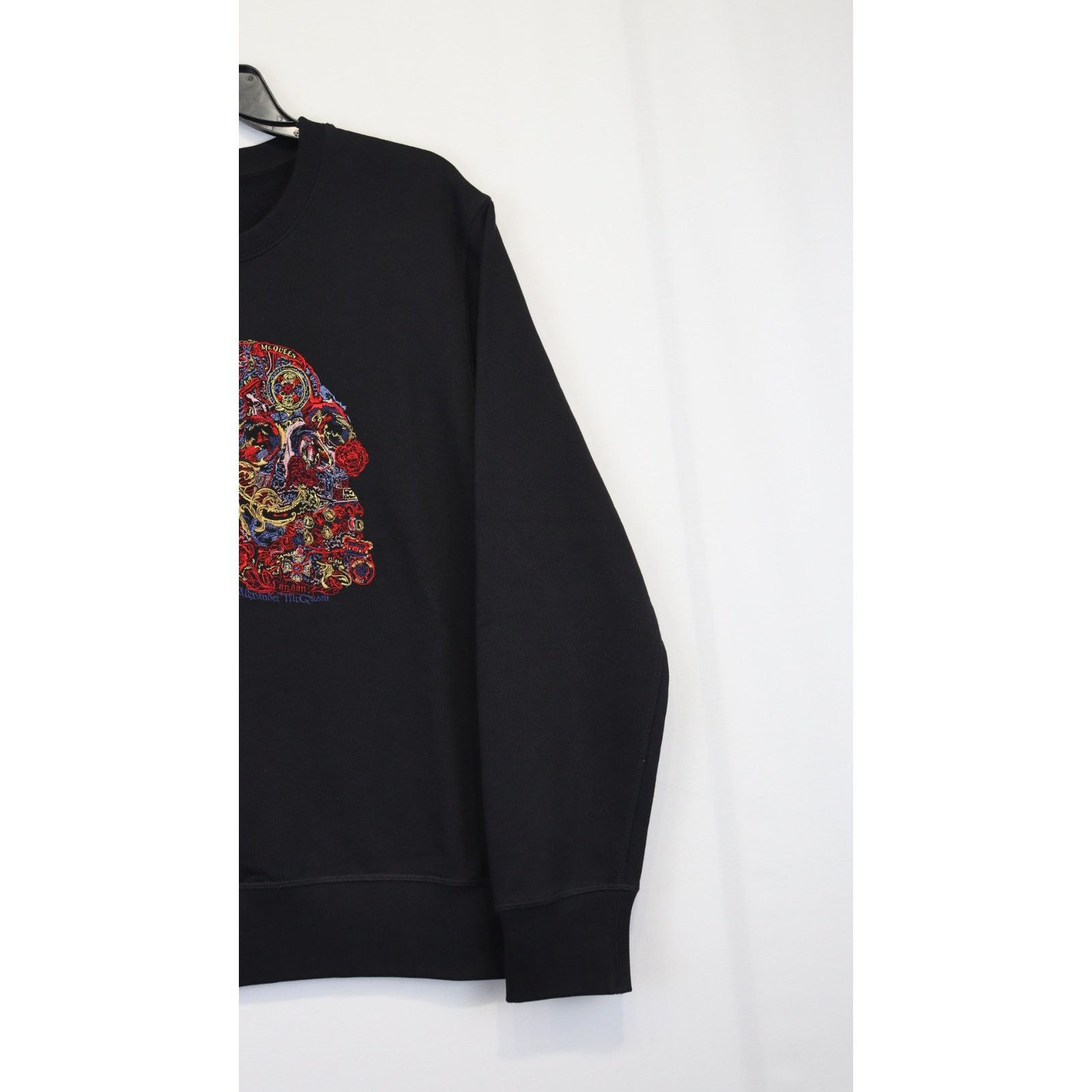 Alexander McQueen o1rshd1 ***Defective / Sweatshirt in Black Size US M / EU 48-50 / 2 - 5 Thumbnail