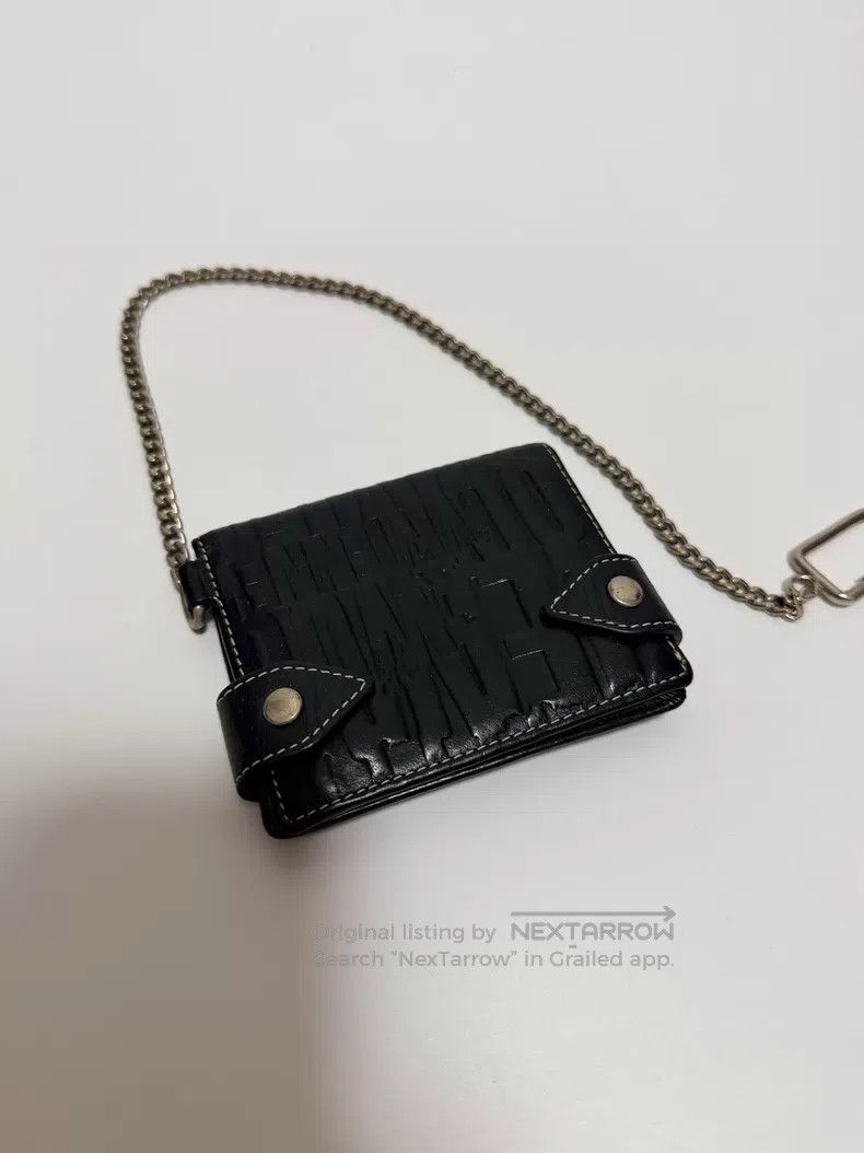 Vivienne Westwood Vivienne Westwood Graffiti Chain Cardholder Wallet Size ONE SIZE - 1 Thumbnail