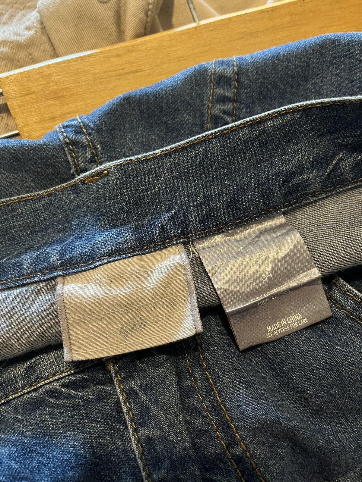Futura × Zoo York Rare Zoo York x Futura Lab 2000 Pointman Printed Back Denim Size US 34 / EU 50 - 9 Thumbnail