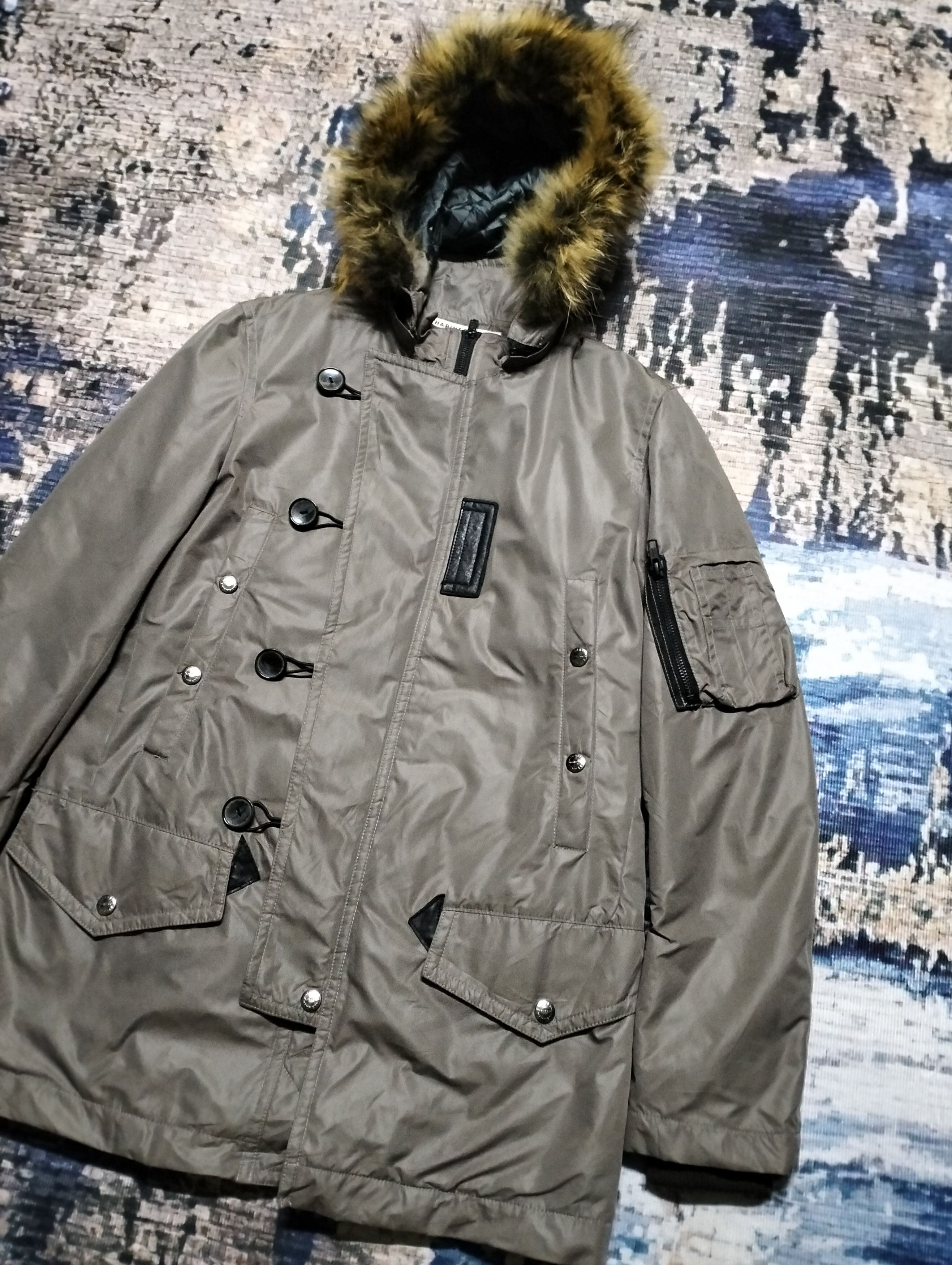 Katharine Hamnett London Katherine Hamnett London Raccoon Fur Down Coat With Hoodie Size US S / EU 44-46 / 1 - 6 Thumbnail