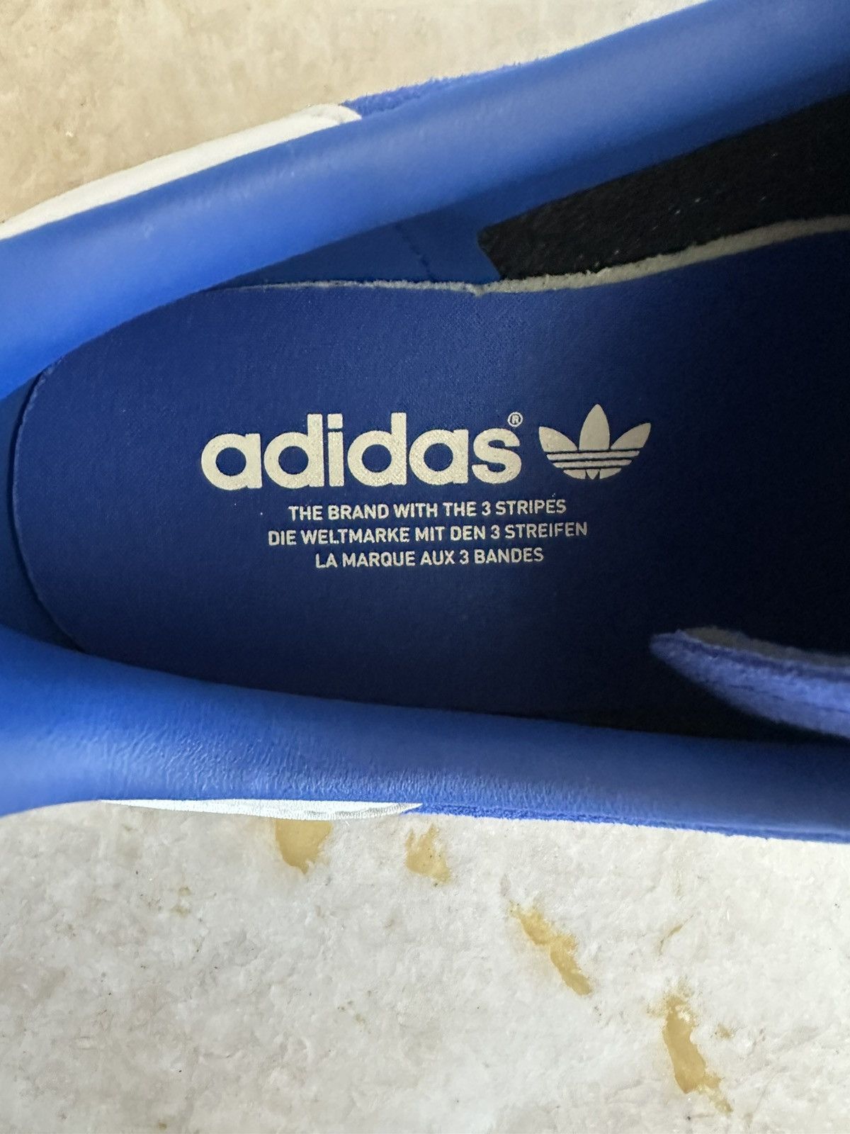 Adidas Adidas Gazelles Royal Blue Italia Size US 7 / EU 40 - 5 Thumbnail