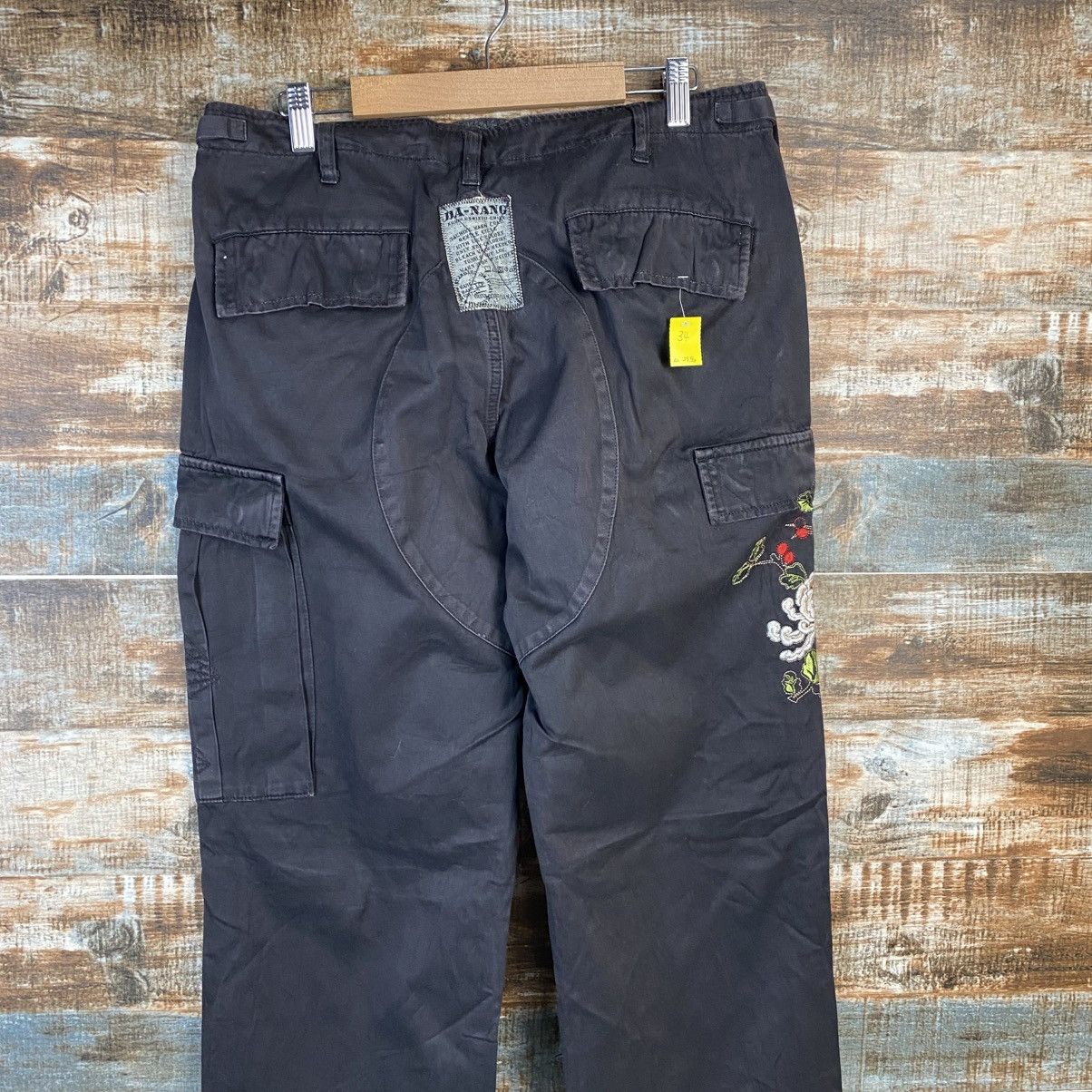 Japanese Brand DL Da Nang Dark Blue Cargo Multipocket Pants #C1206 Size US 30 / EU 46 - 19 Thumbnail