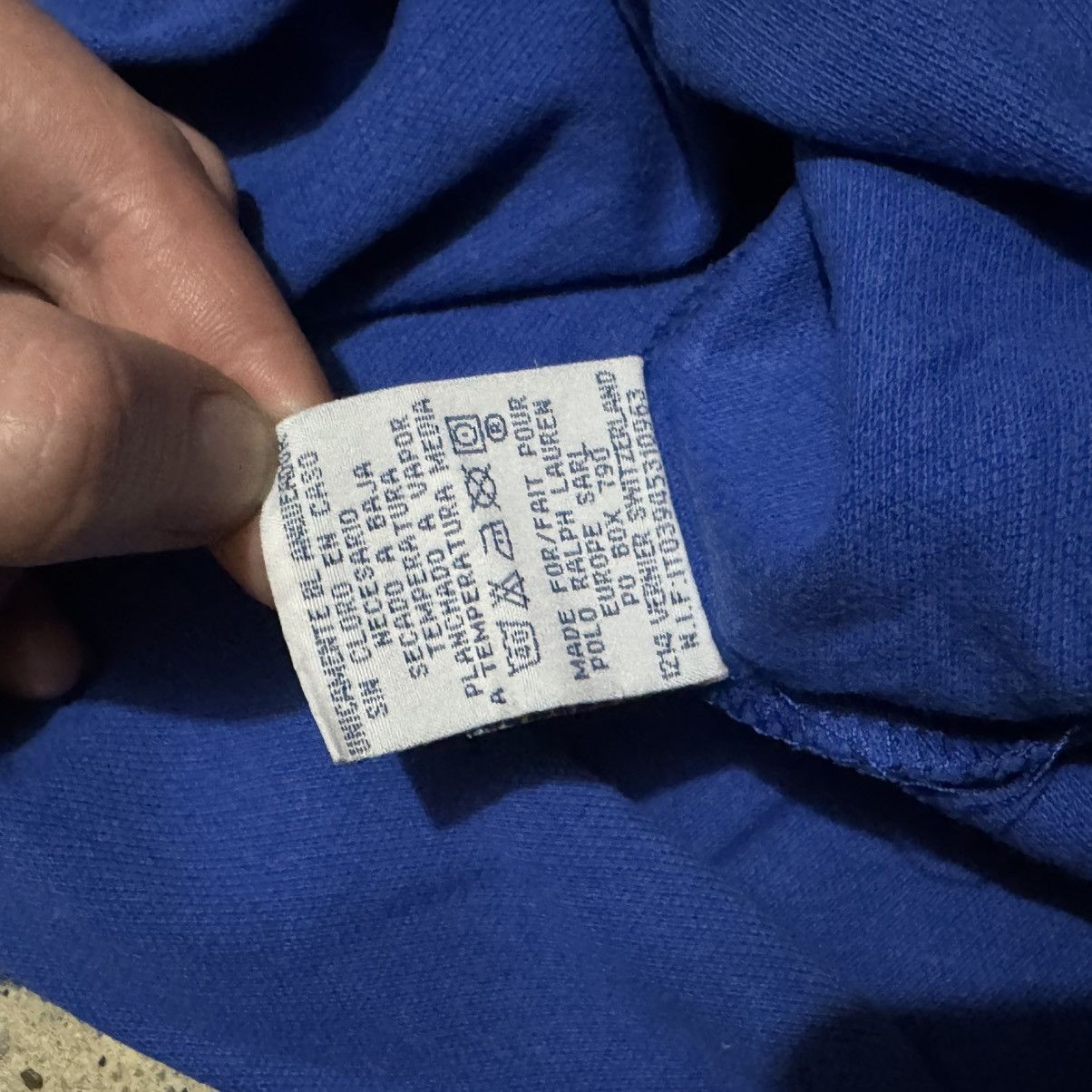 Polo Ralph Lauren × Ralph Lauren Vintage Polo Ralph Lauren y2k embroidered italy usa flag Size US L / EU 52-54 / 3 - 6 Thumbnail