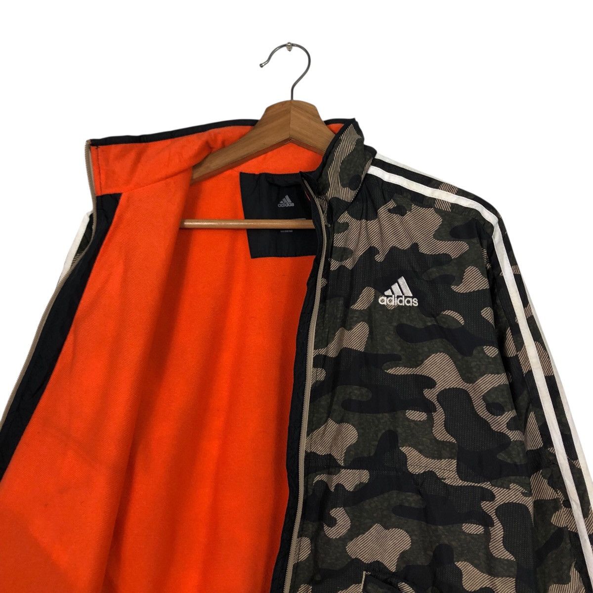 Adidas 📌Light Zipper Jacket Adidas Camo Design Size US M / EU 48-50 / 2 - 15 Thumbnail