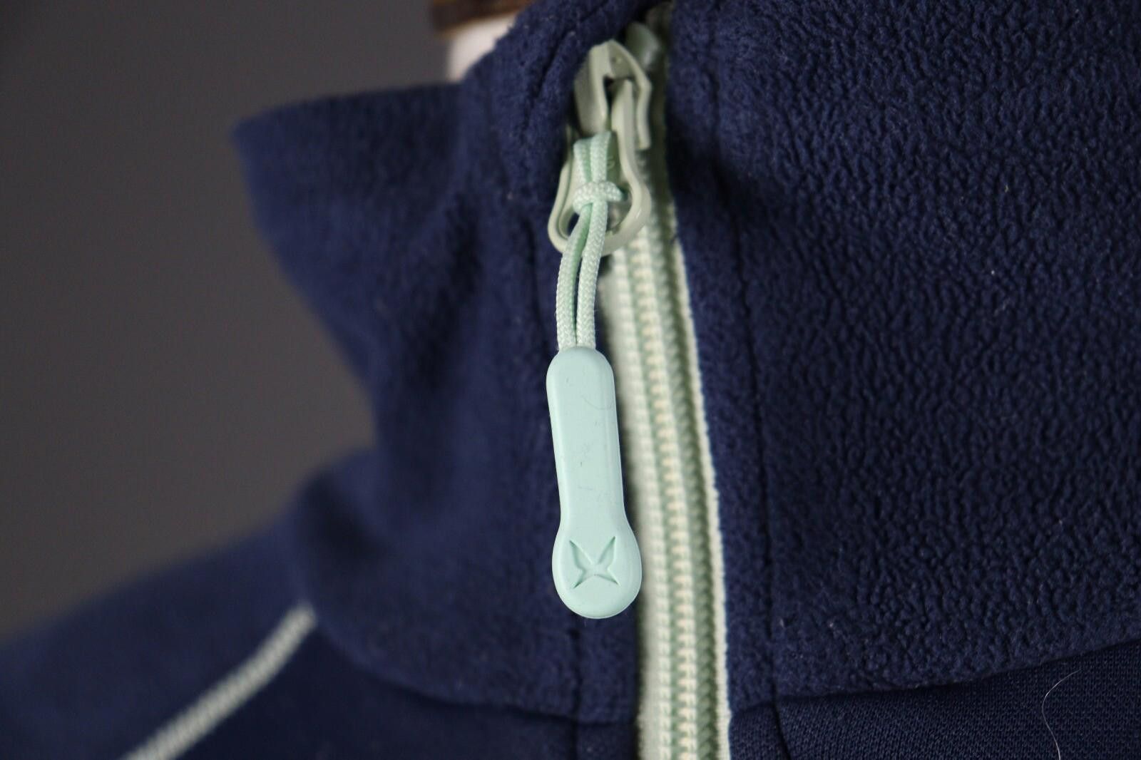 Designer Kari Traa Blue Full Zip Fleece Sweater Size S Size S / US 4 / IT 40 - 7 Thumbnail